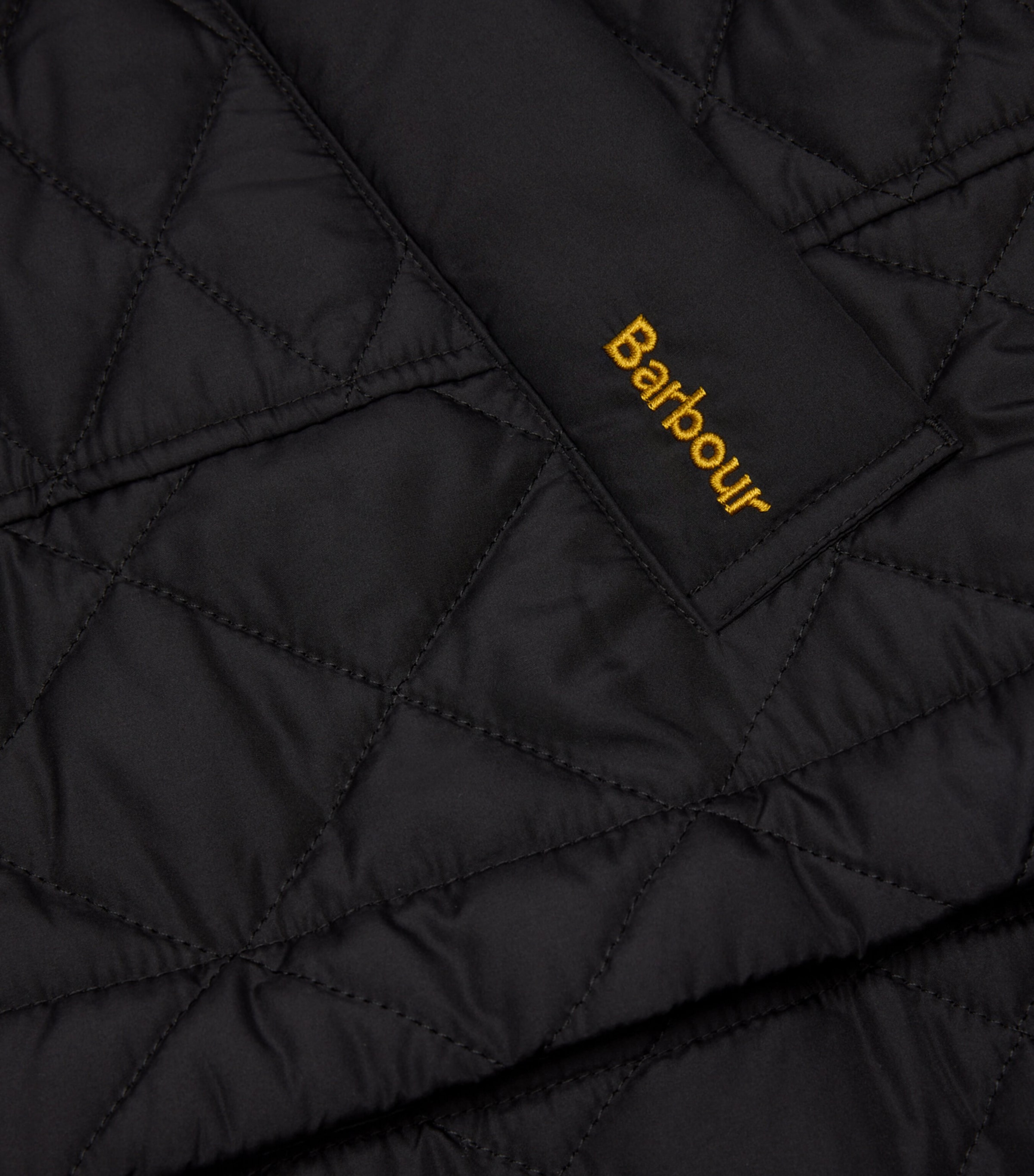 Barbour Womens Quilted Lilian Coat Black Image 2