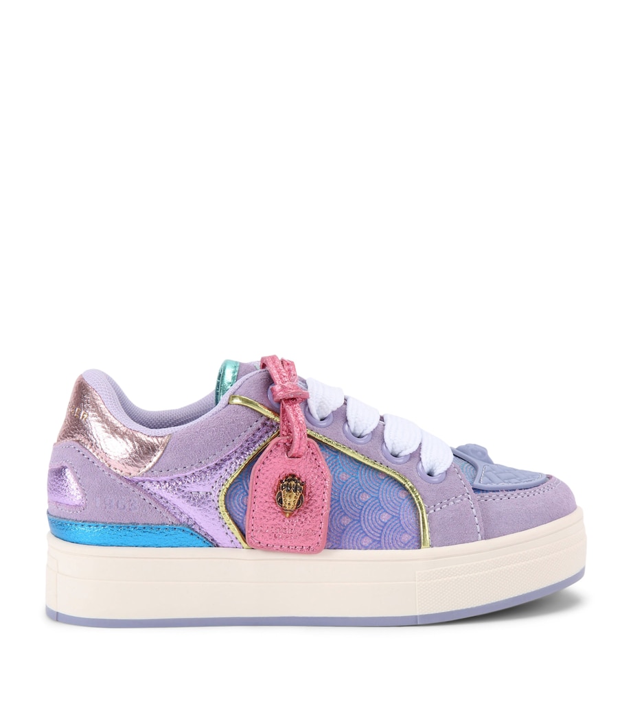 Leather Mini Southbank Tag Sneakers LILAC Image 1