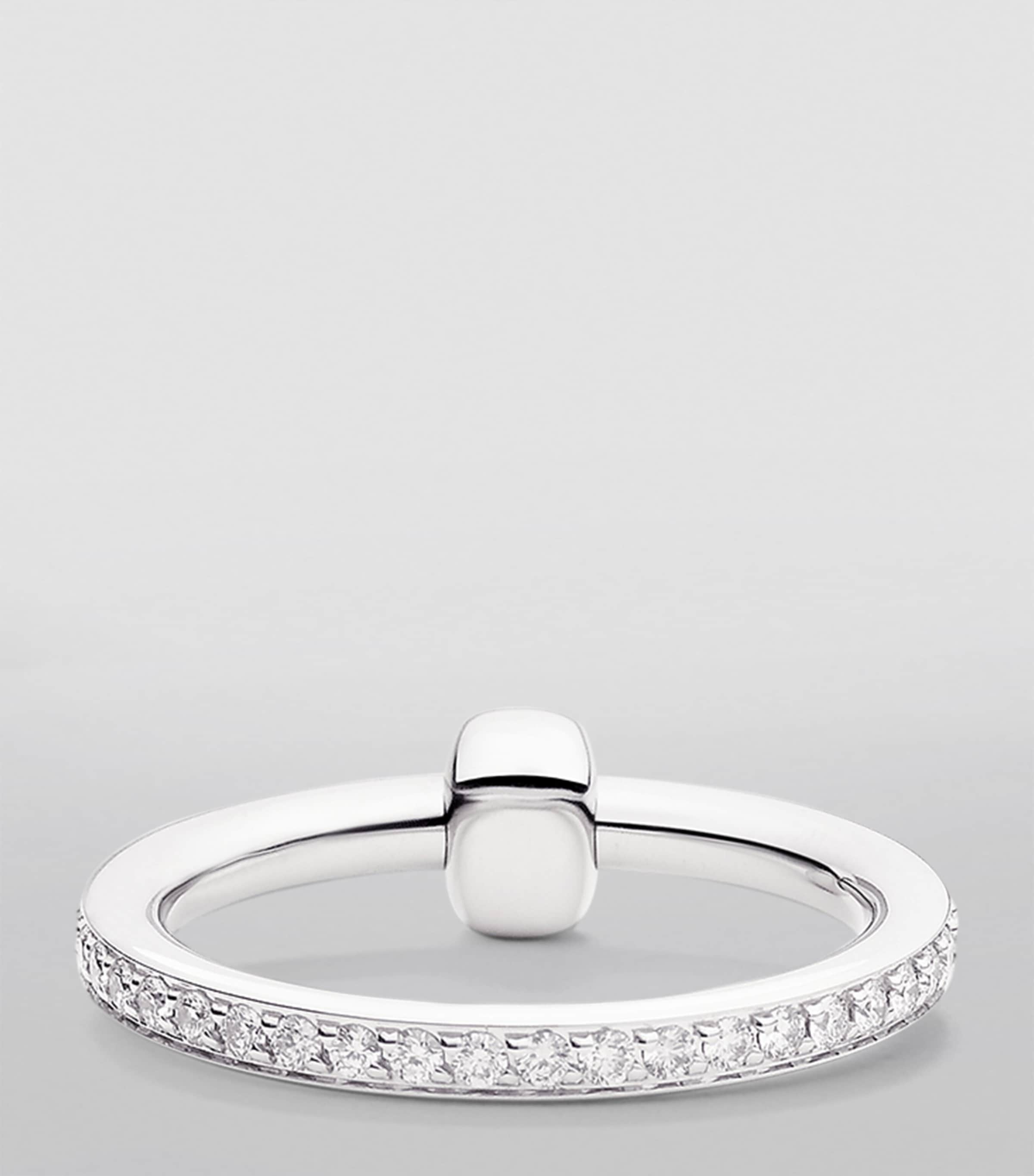 White Gold and Diamond Pomellato Together Ring DB000 Image 5