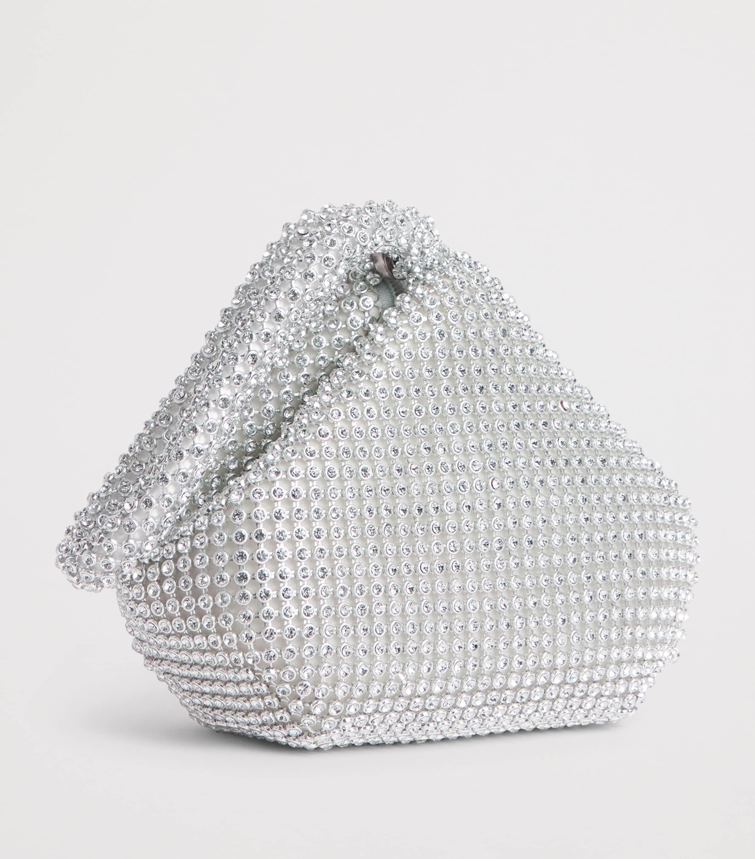 David Charles Diamond Dolly Bag S Silver Image 2