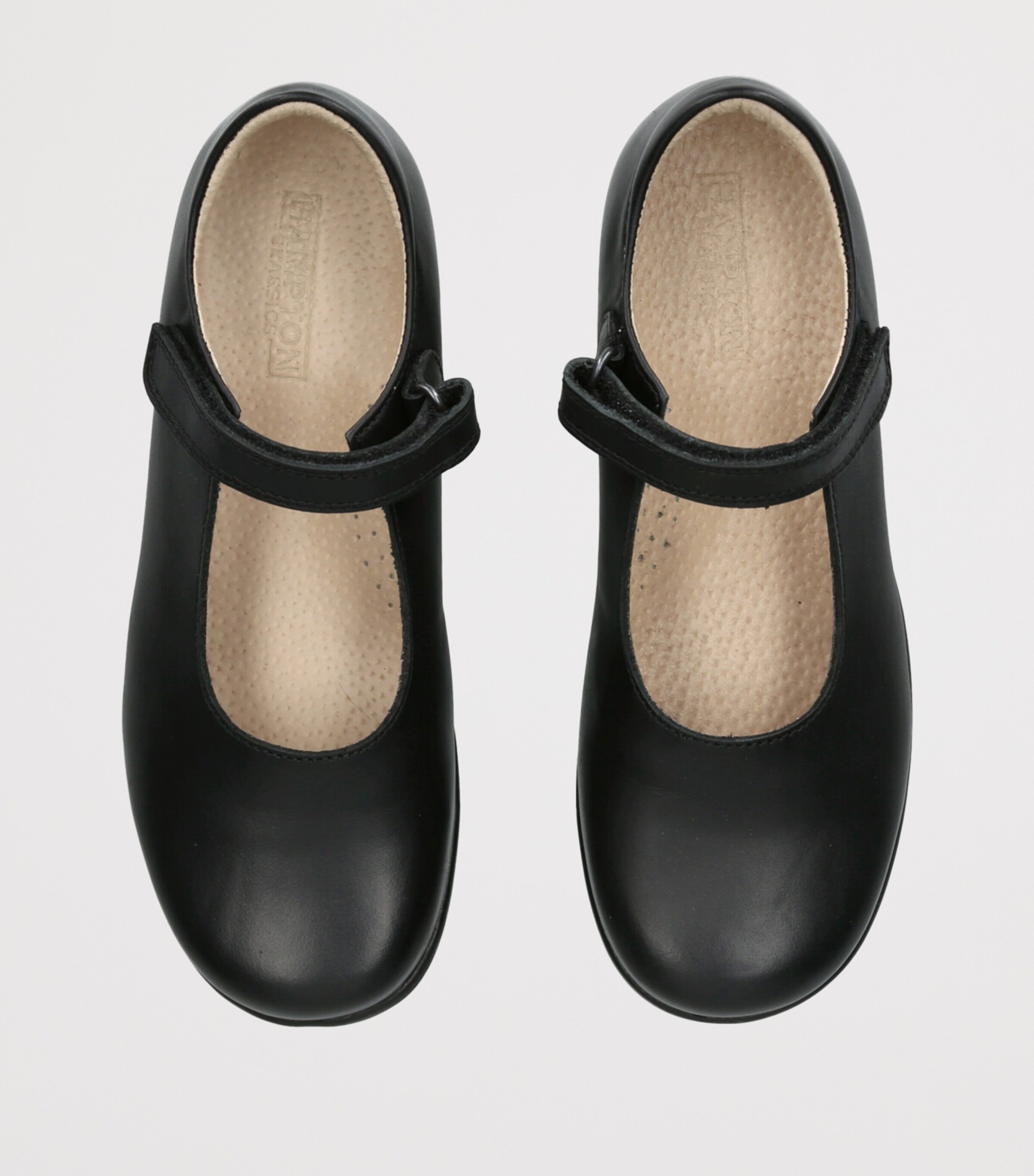 Leather Emily School Shoes BLACK Image 4
