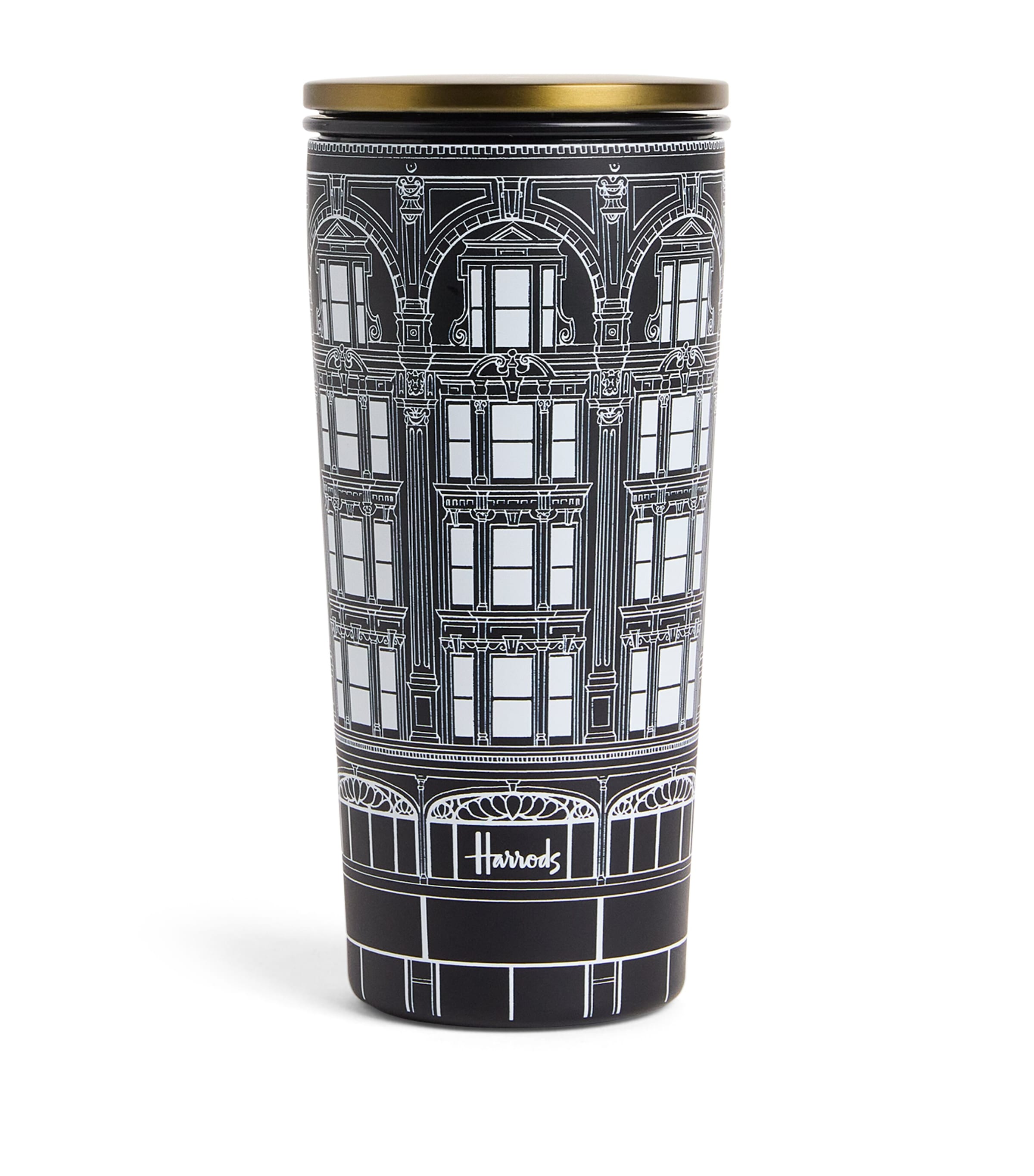 Harrods Building Travel Cup In Black