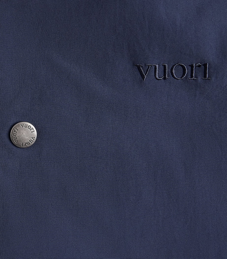 VUORI Mens V1 Coach Sports Jacket Ink Ink Image 6