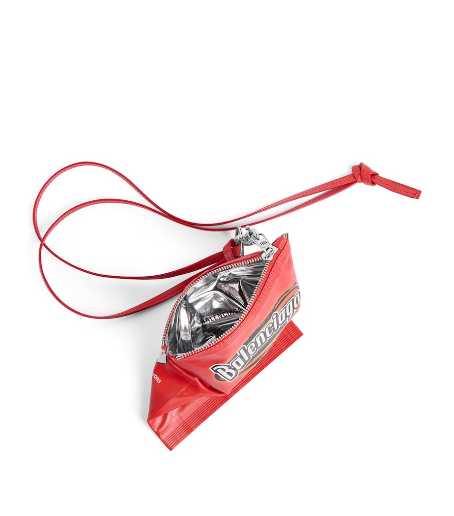 Calf Leather Chips Phone Pouch 6450 Image 3