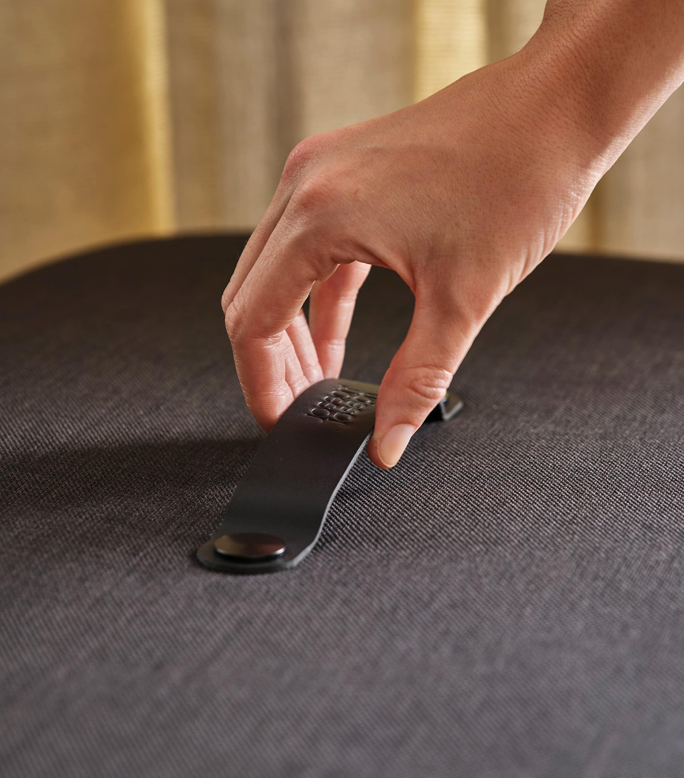 Tota Trio Luxe Laundry Basket (90L) BLACK Image 5