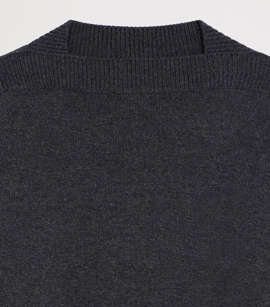 Givenchy Womens Wool Square-Neck Sweater Image 5