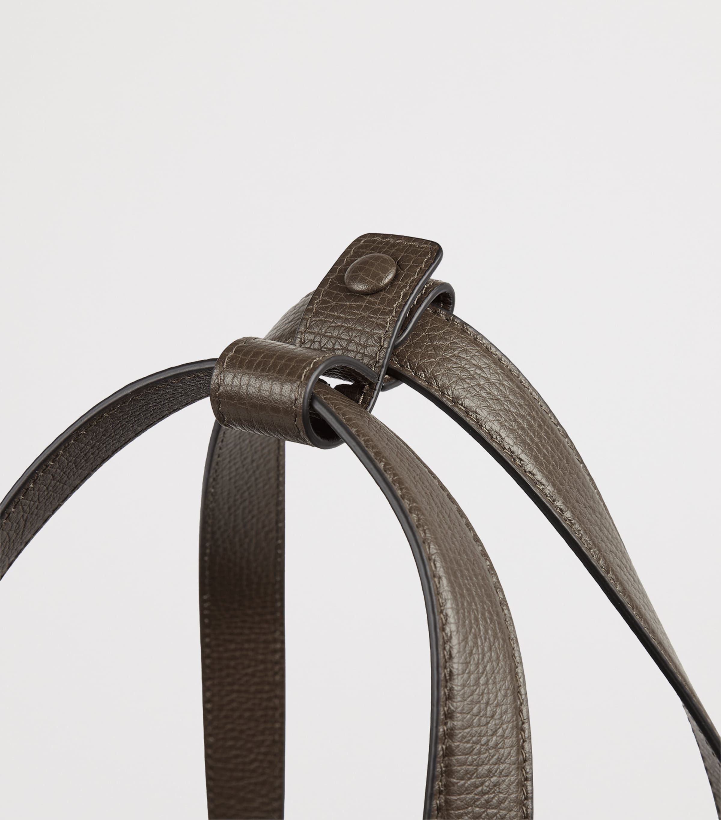 Smythson Canvas Norton Travel Bag Dark Moss Image 6
