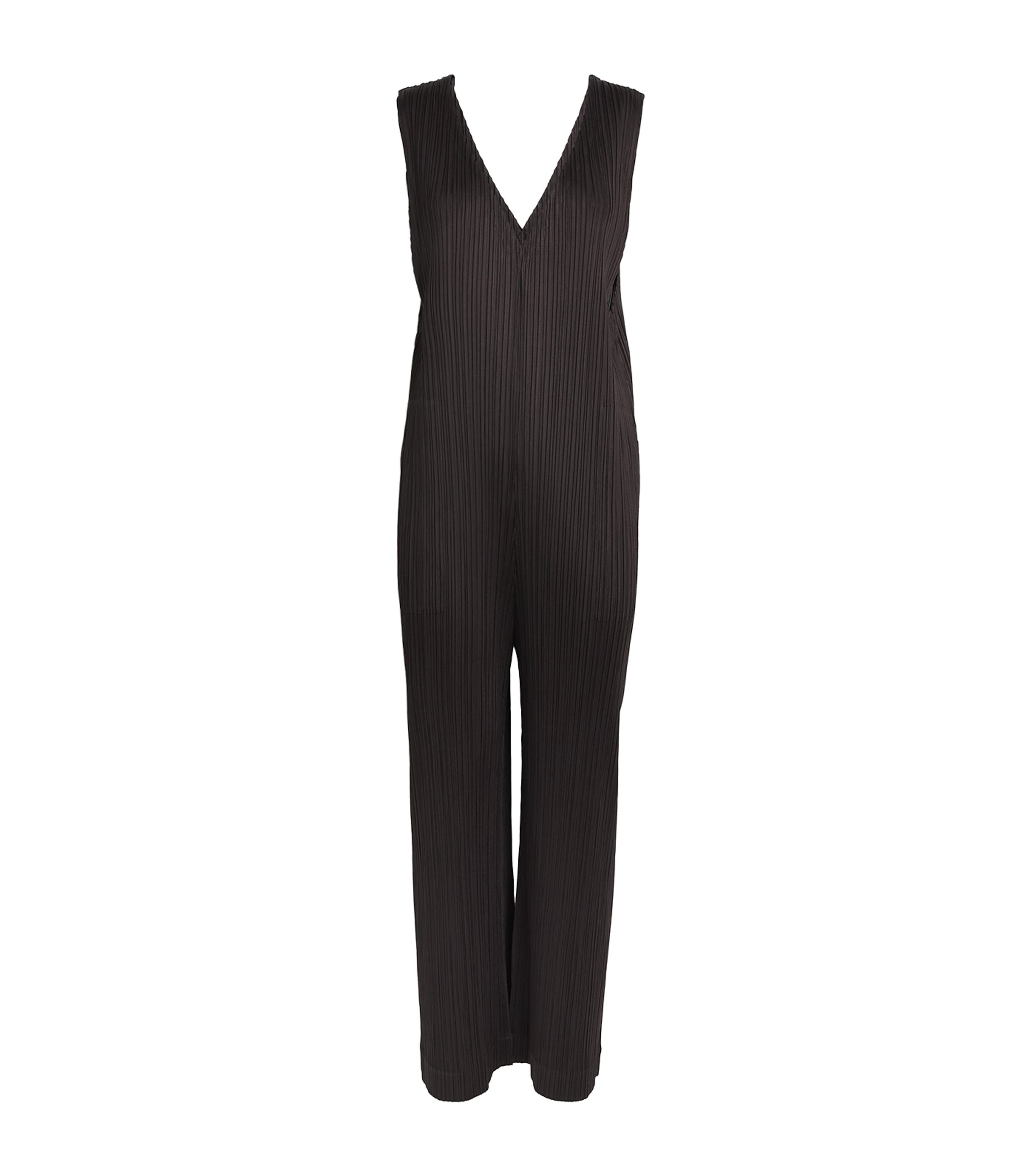 Shop Issey Miyake Monthly Colors December Jumpsuit In Brown