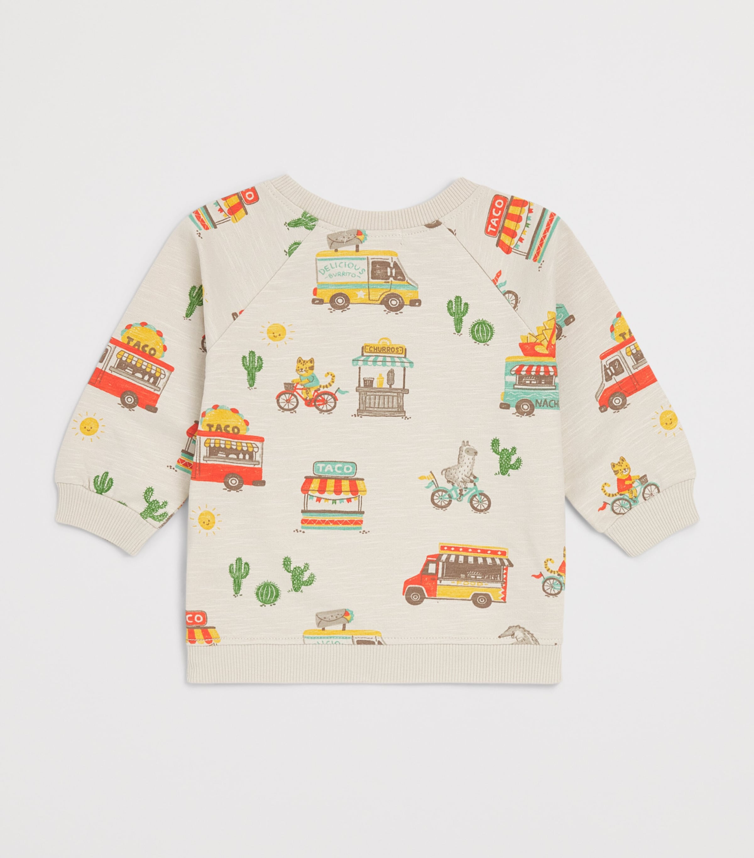 Purebaby Organic Cotton Siesta Sweatshirt (0-12 Months) Lttpr Image 2