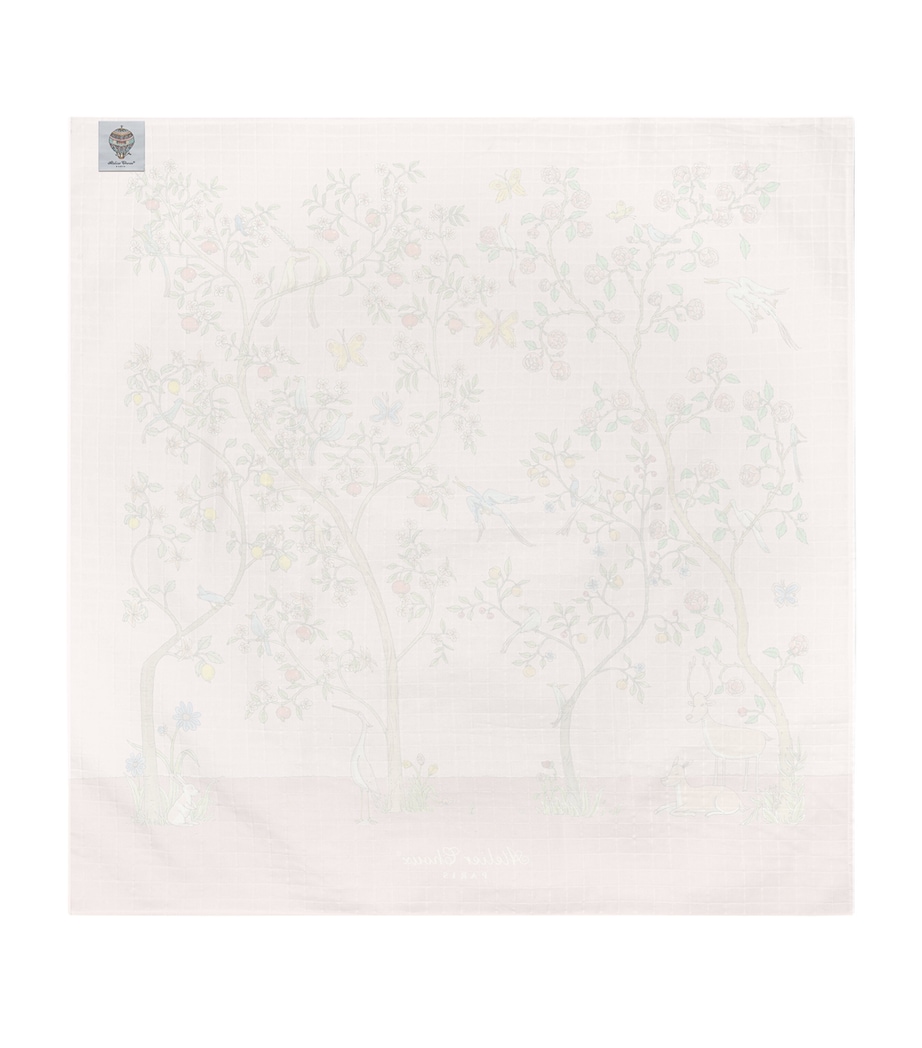 Cotton Bloom Swaddle PINK Image 2