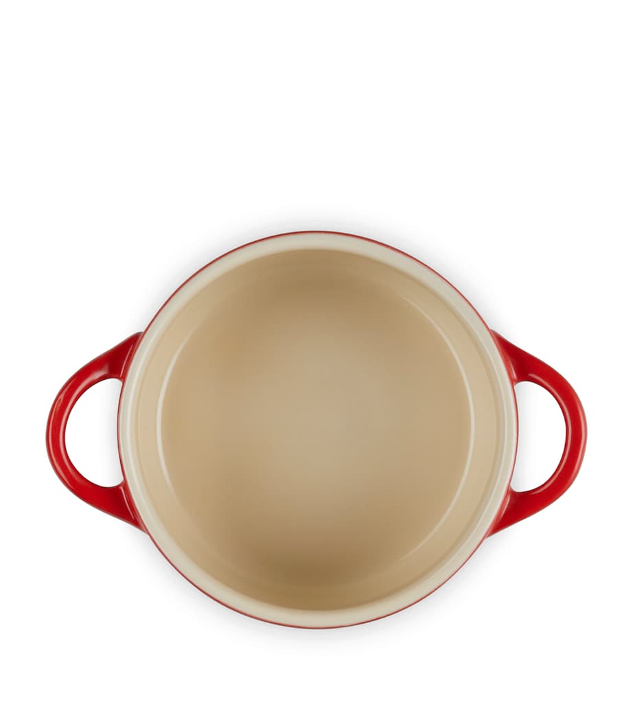 Petite Stoneware Holly Round Casserole Dish (10cm) NO COLOUR Image 5