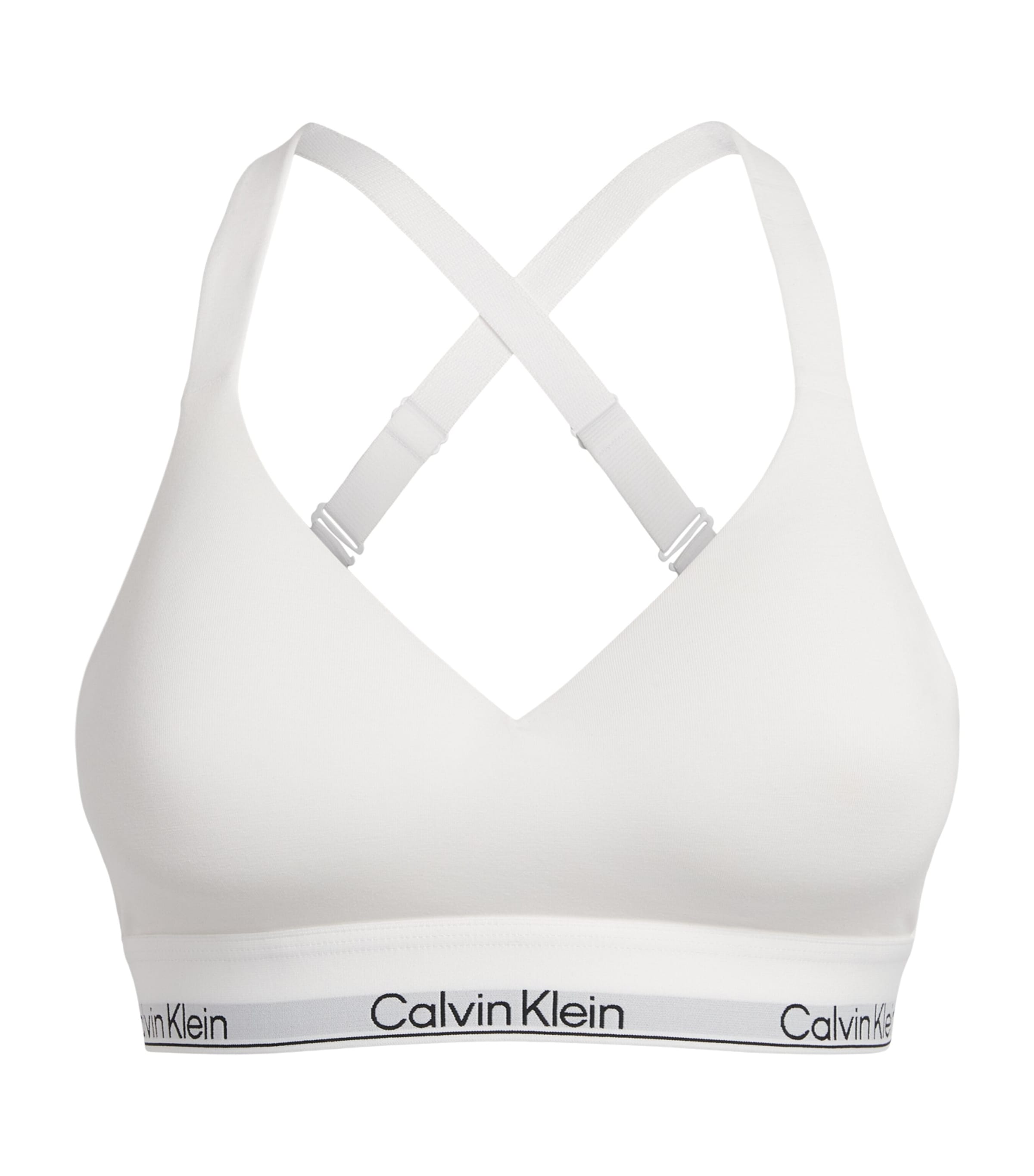 Calvin Klein Womens Icon Lift Bralette White Image 1