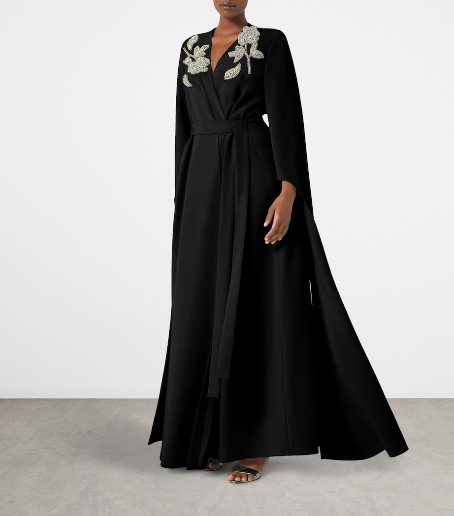 Embellished Maxi Dress BLACK Image 3