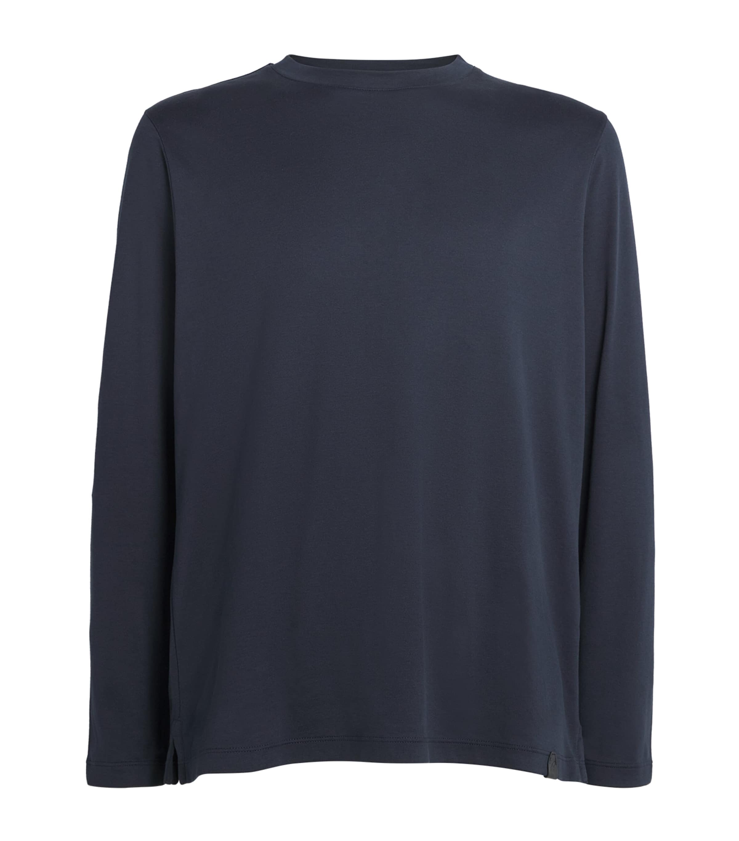 Brioni Mens Cotton Long-Sleeve T-Shirt Image 1