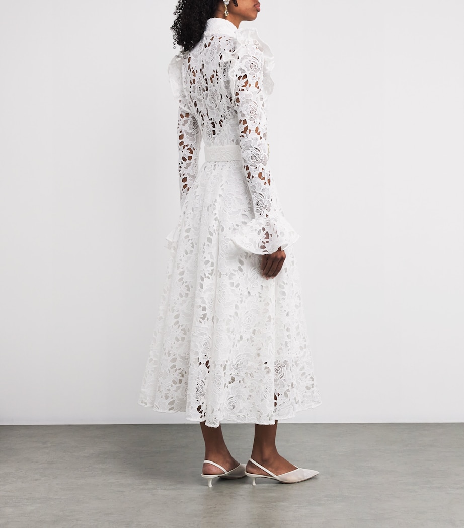 LEO LIN Lace Aliyah Midi Dress | Harrods CN