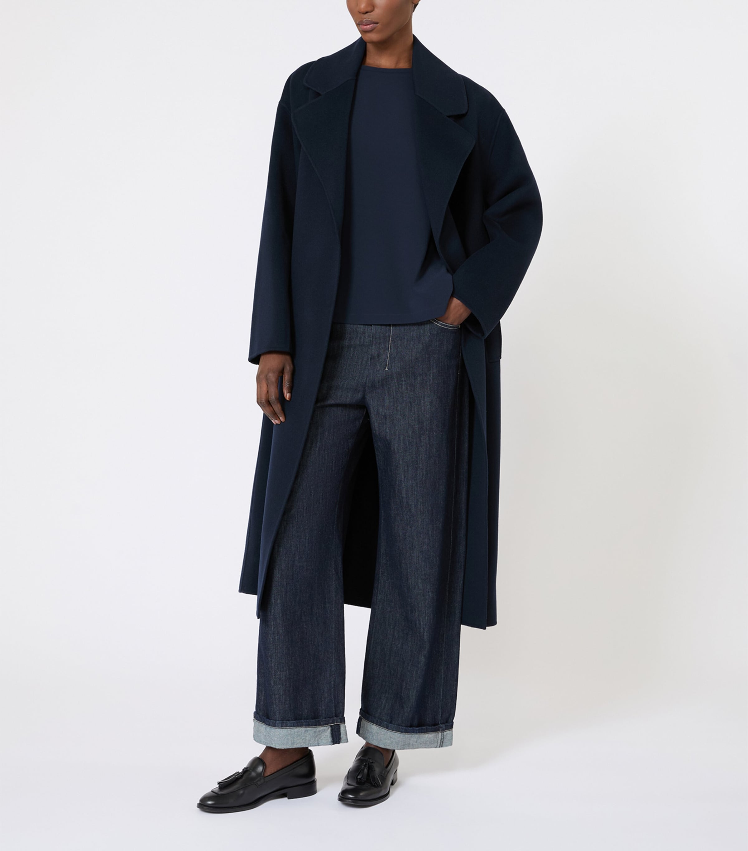 Satin T-Shirt MIDNIGHTBLUE Image 4