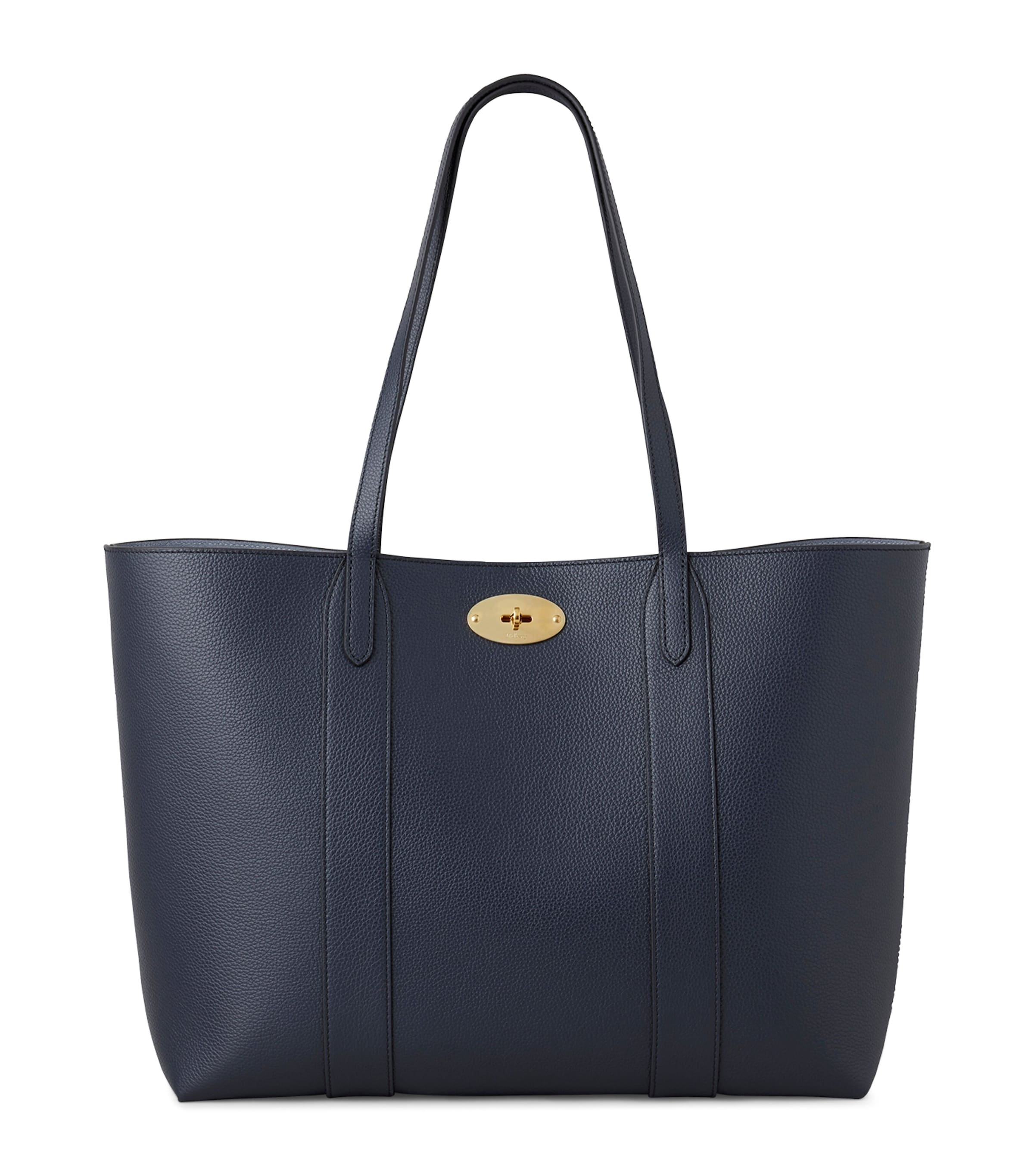 Mulberry Leather Bayswater Tote Bag In Neutral