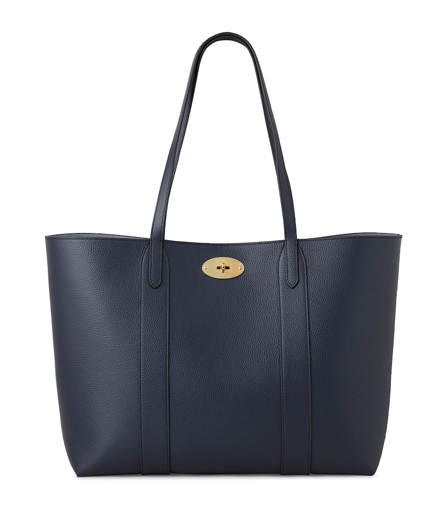 Mulberry Leather Bayswater Tote Bag Night Sky Image 1