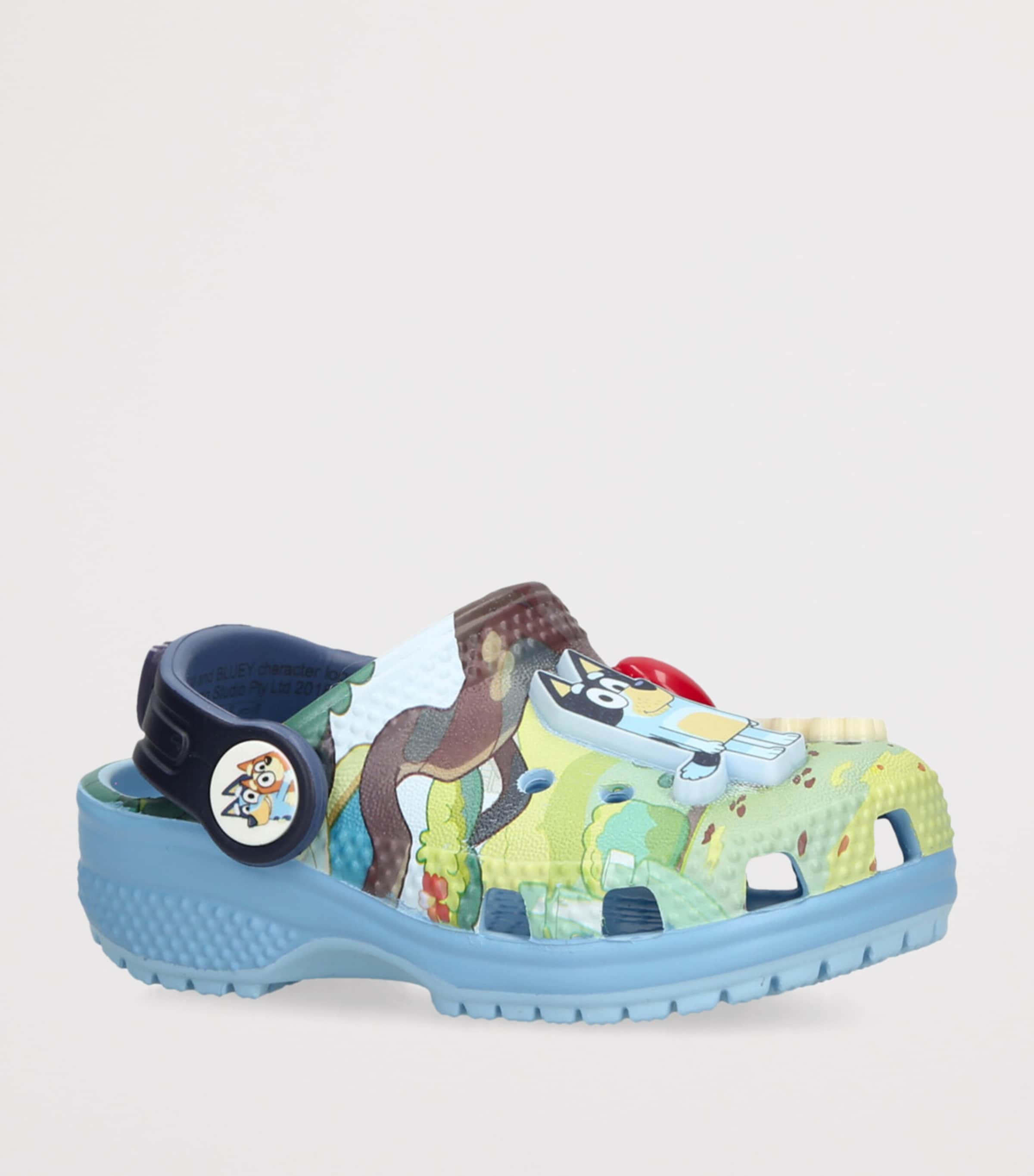 CROCS KIDS Classic Bluey Clogs Blue Other Image 3
