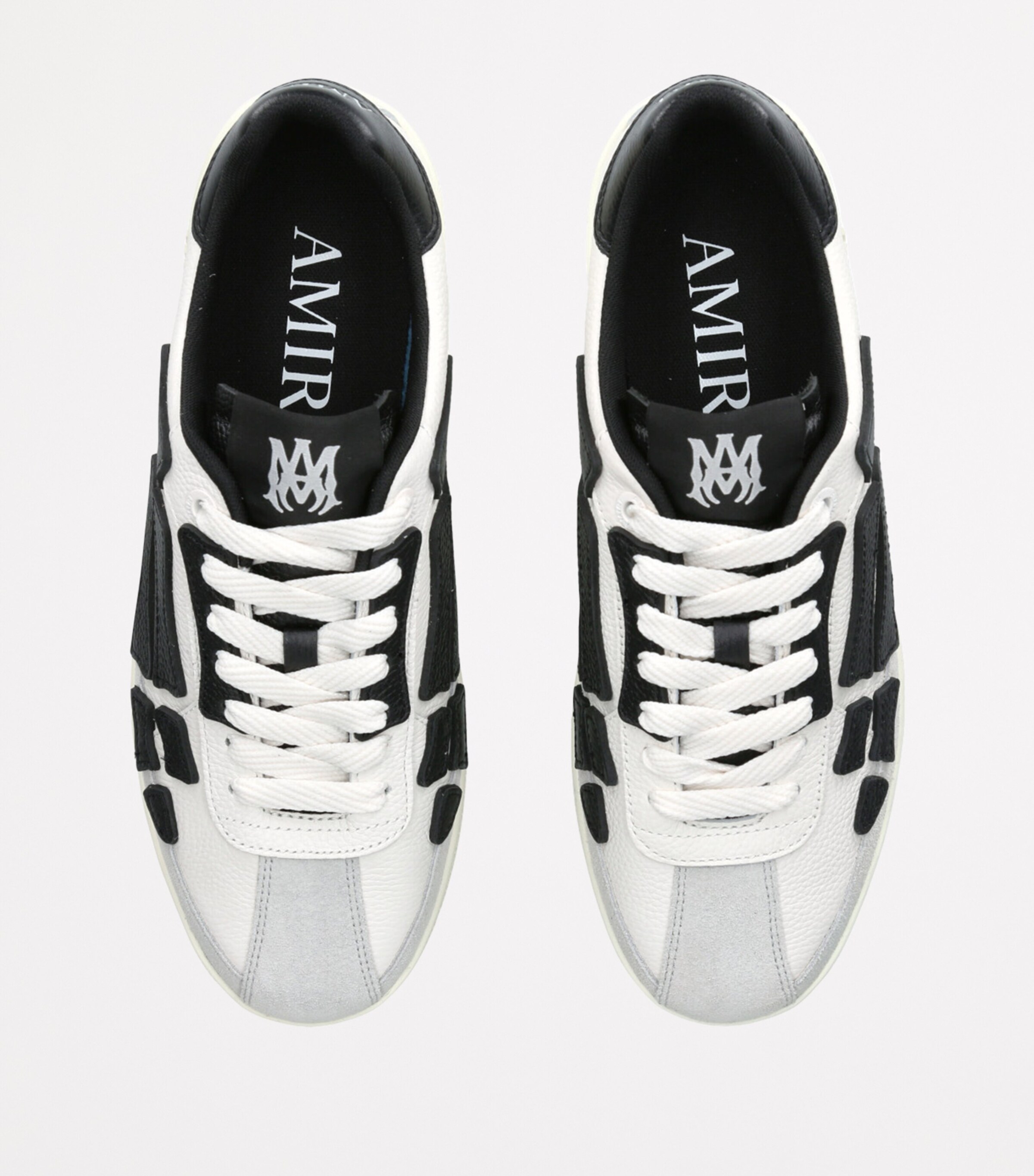 AMIRI Leather Pacific Bones Sneakers | Harrods US
