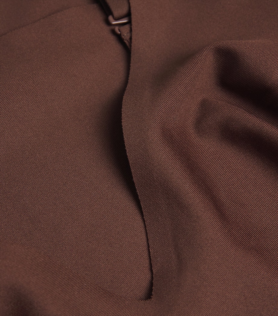 Plunge Thong Bodysuit COCOA Image 4