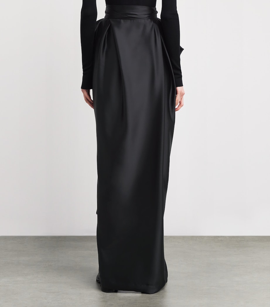 Vivienne Westwood Womens Kendall Maxi Skirt Black Image 4