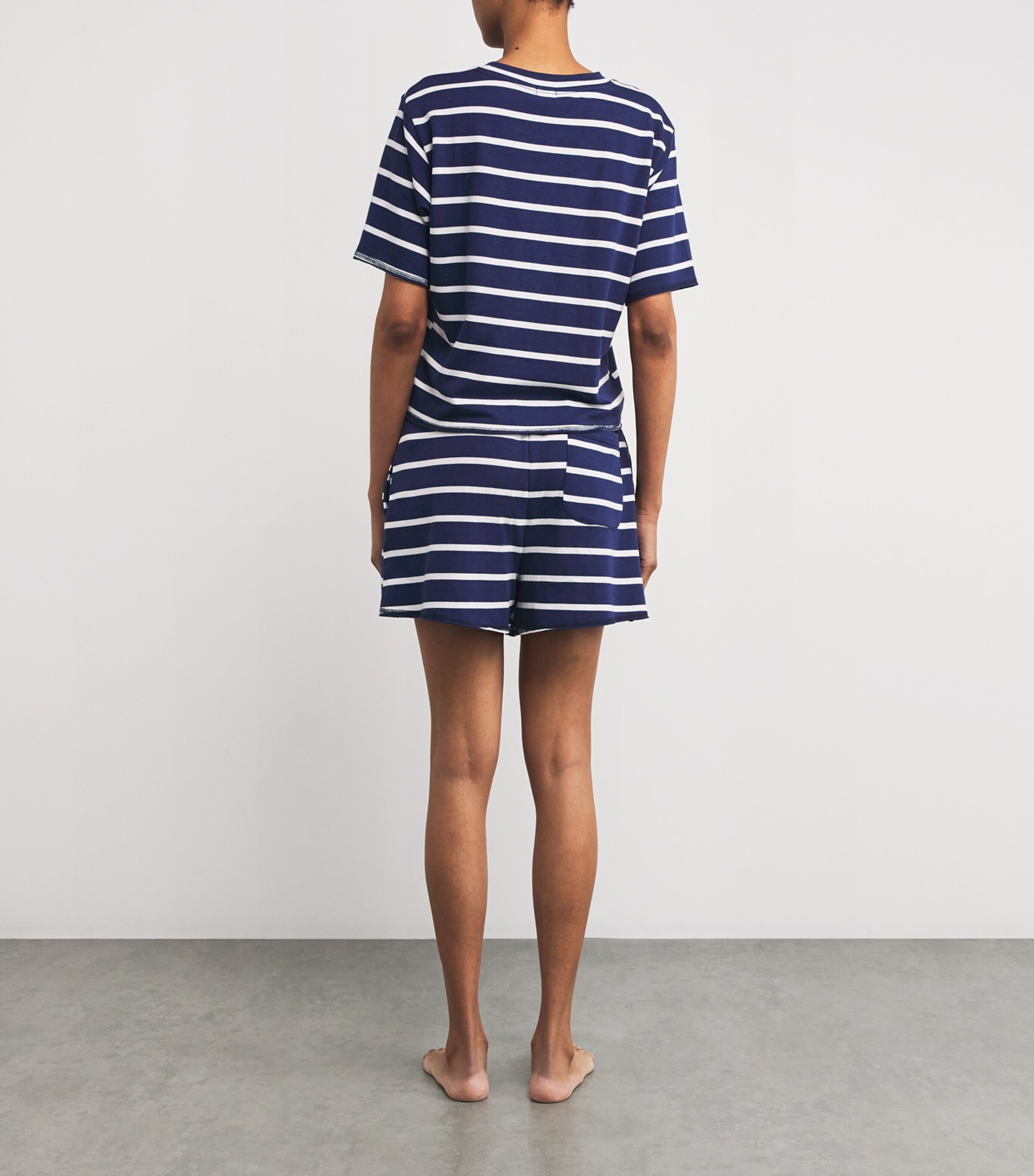 Polo Ralph Lauren Womens Stripe Pyjama Set Sailing Stripe Image 3