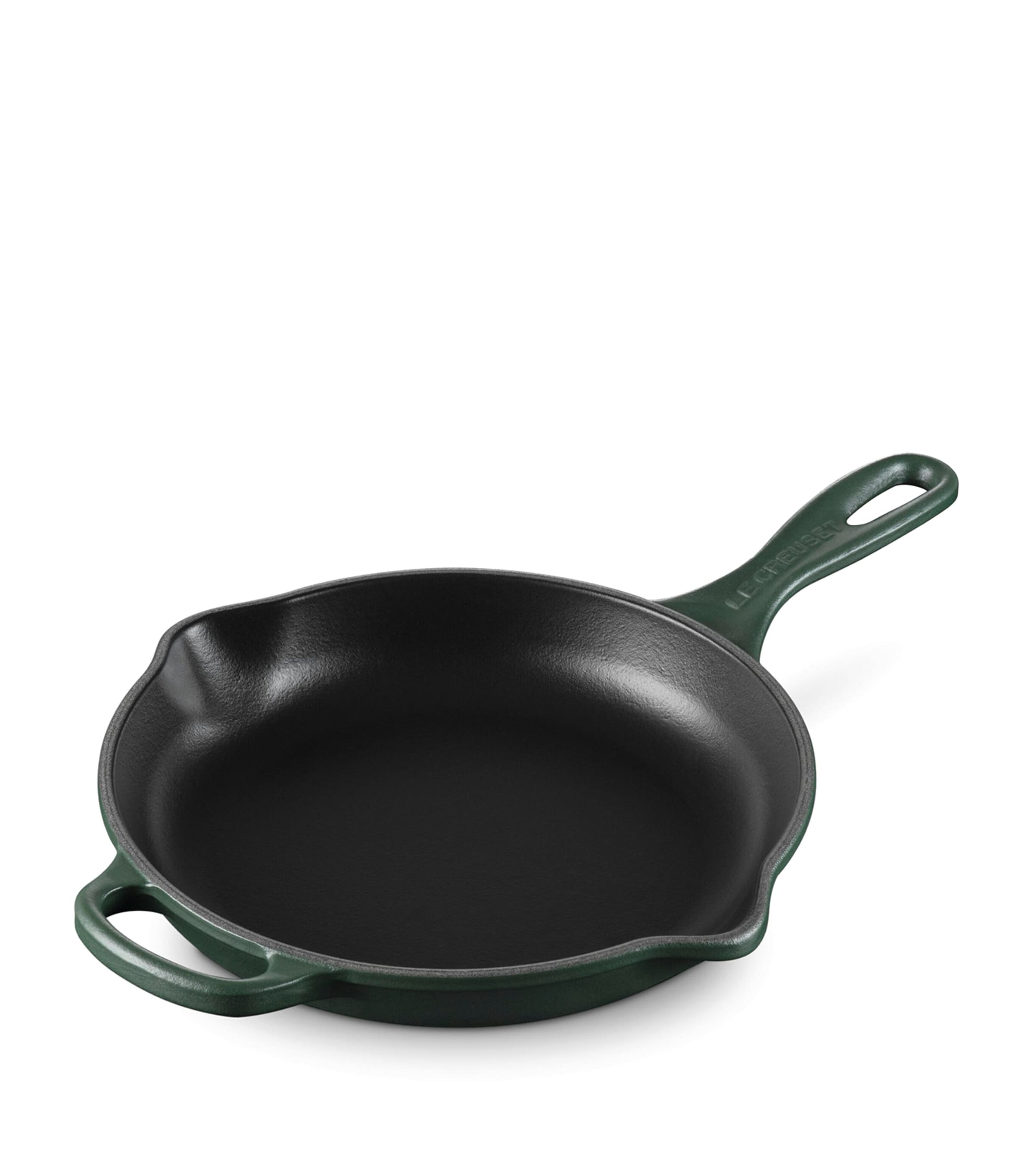Le Creuset Cast Iron Skillet (23cm) Green Image 4