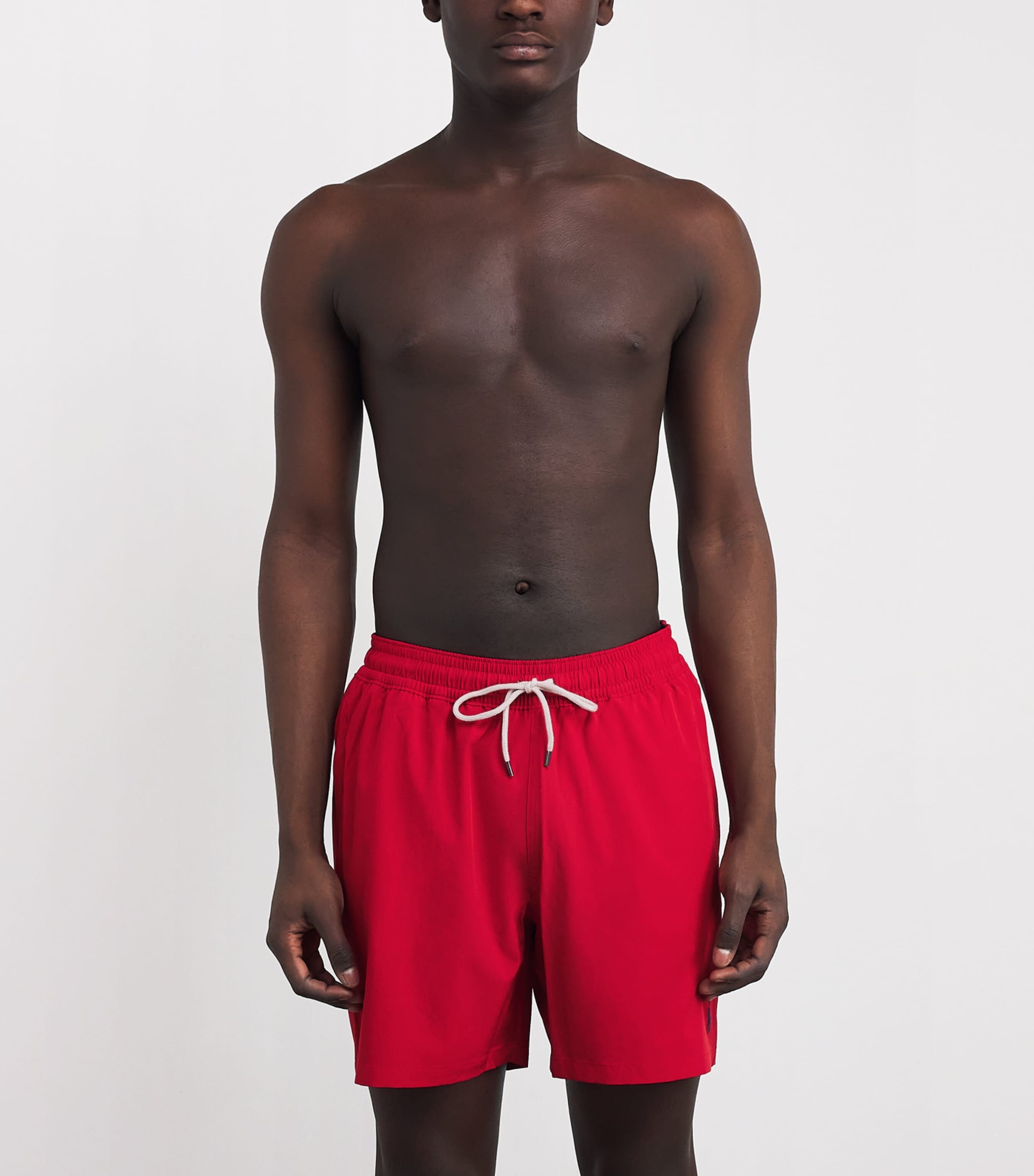 Polo Ralph Lauren Mens Polo Pony Swim Shorts Red Image 3