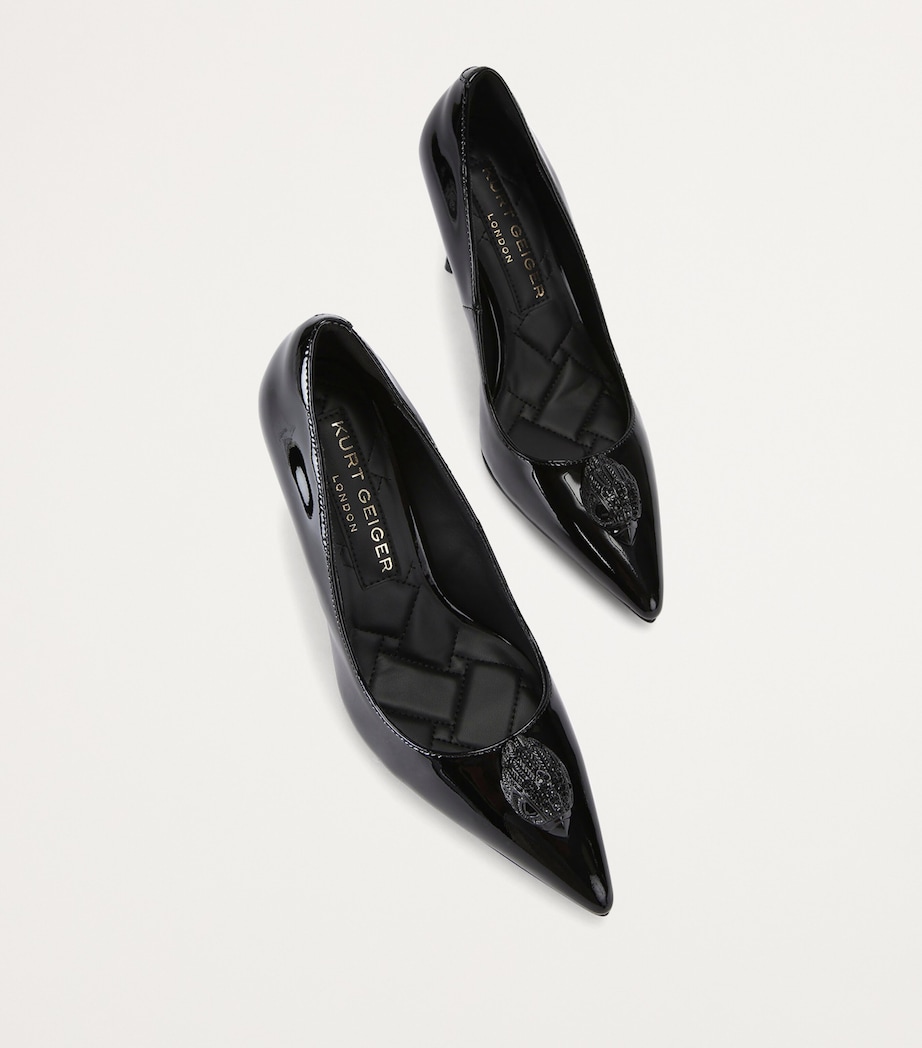 Patent Leather Belgravia Eagle Pumps BLACK Image 4
