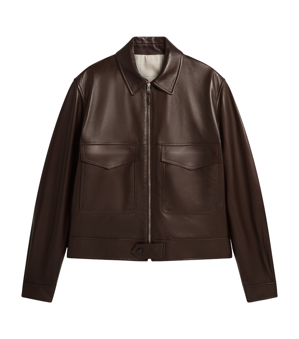 Leather Flight Jacket