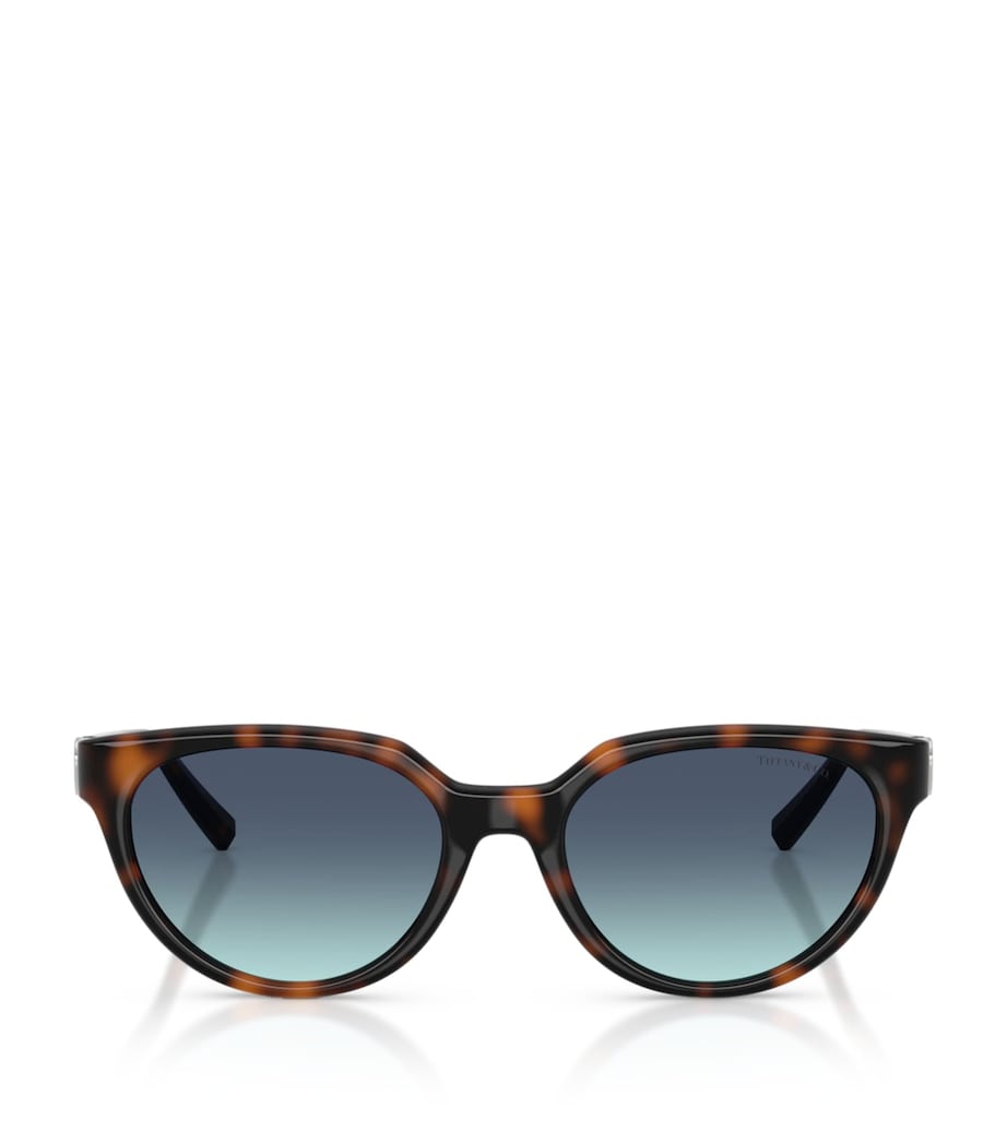 Tiffany & Co. Tortoiseshell Cat Eye Sunglasses Brown Image 1