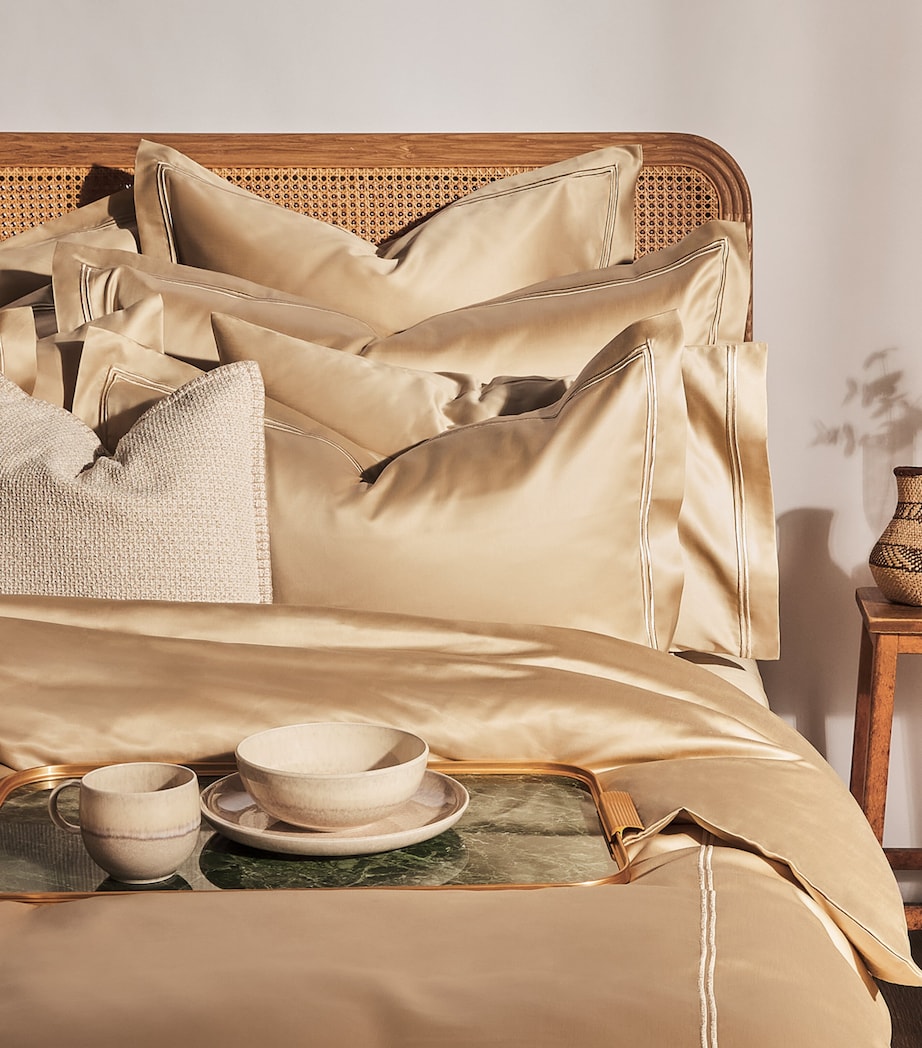 Cotton Pendle Square Pillowcase (70cm x 70cm) SABLE Image 2