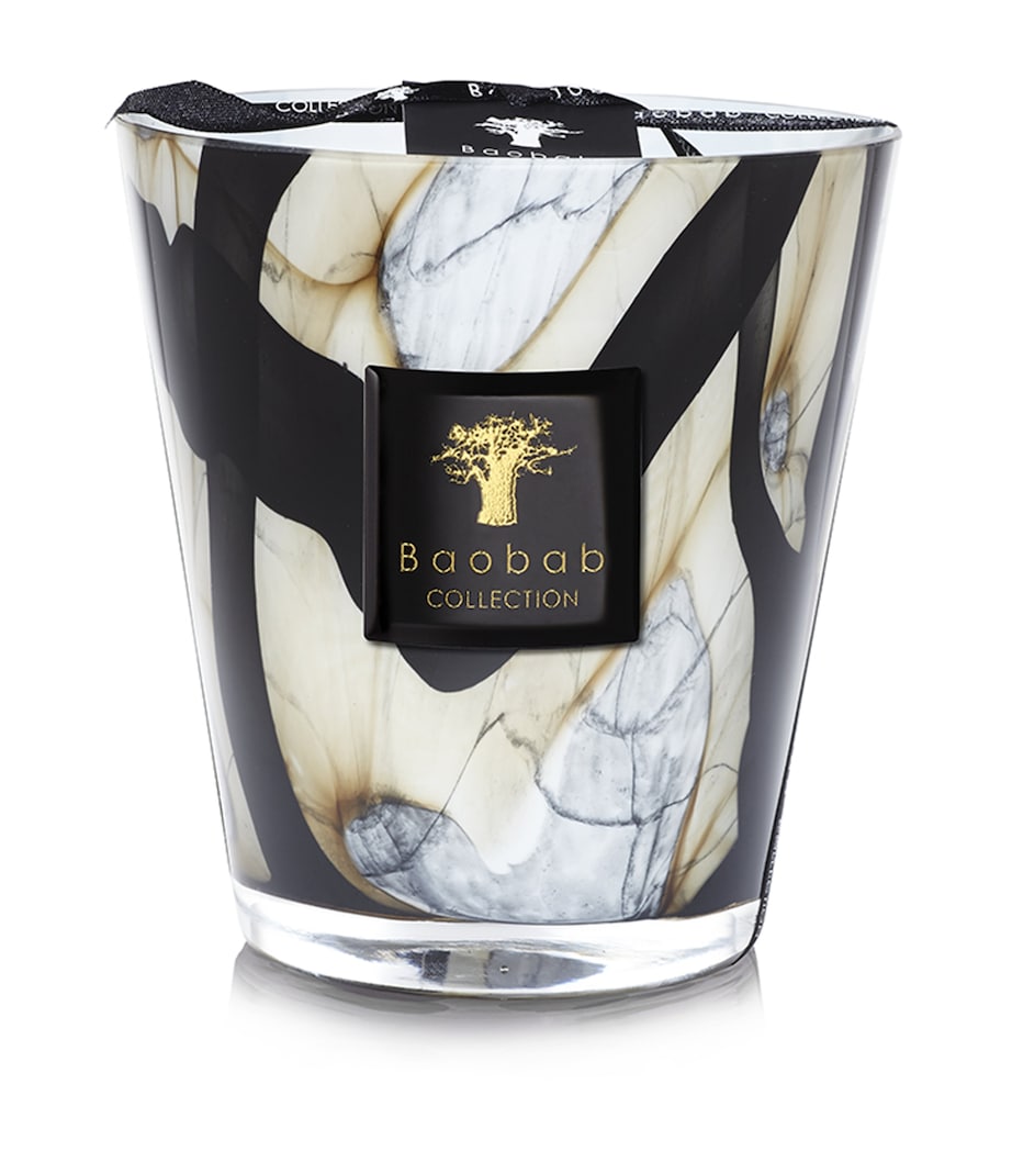 Stones Marble Candle (16cm) GREY Image 1