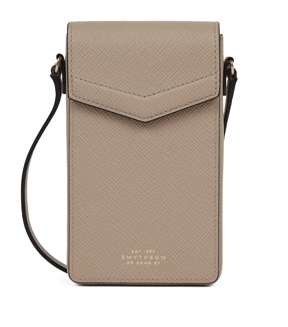 Leather Panama Envelope Phone Case SANDSTONE Image 1