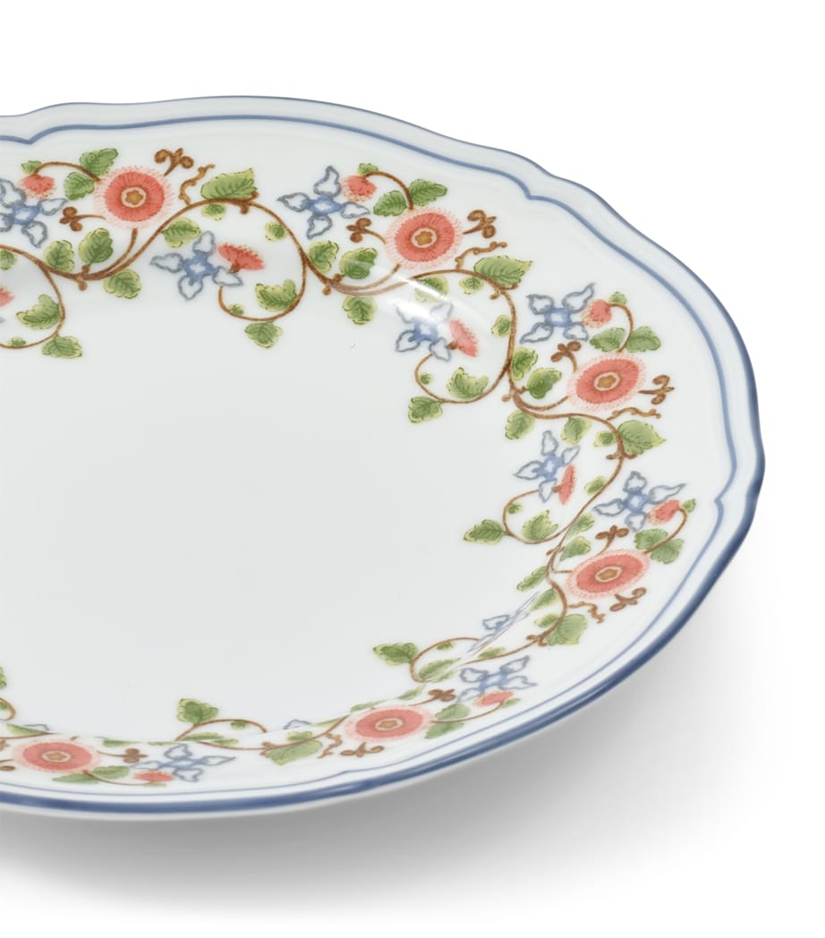 x Ginori 1735 Porcelain Martina Dessert Plate (21cm) WHITE Image 2