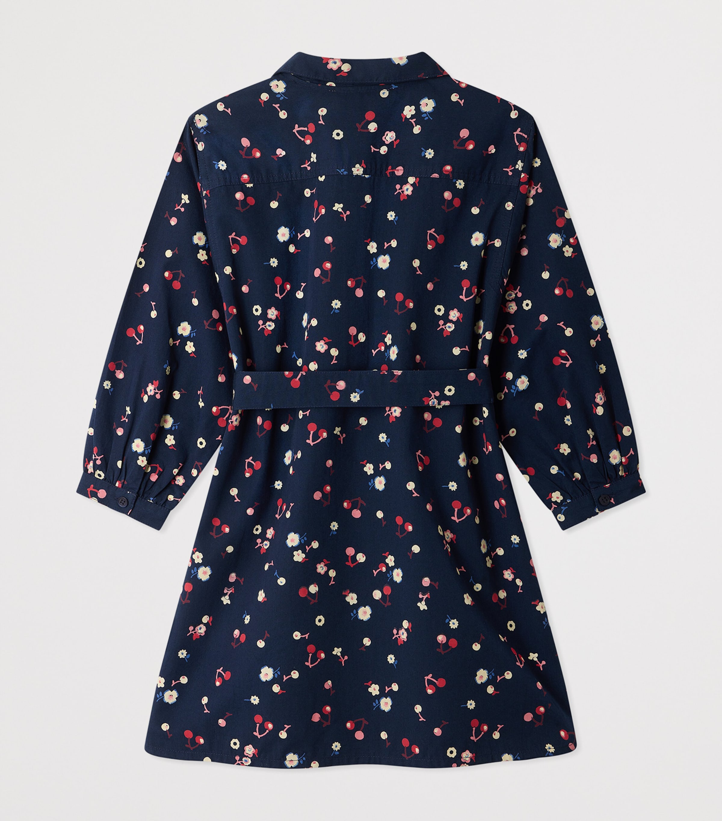 Bonpoint Cotton Floral Dress (4-8 Years) Fl Multicolore Image 2