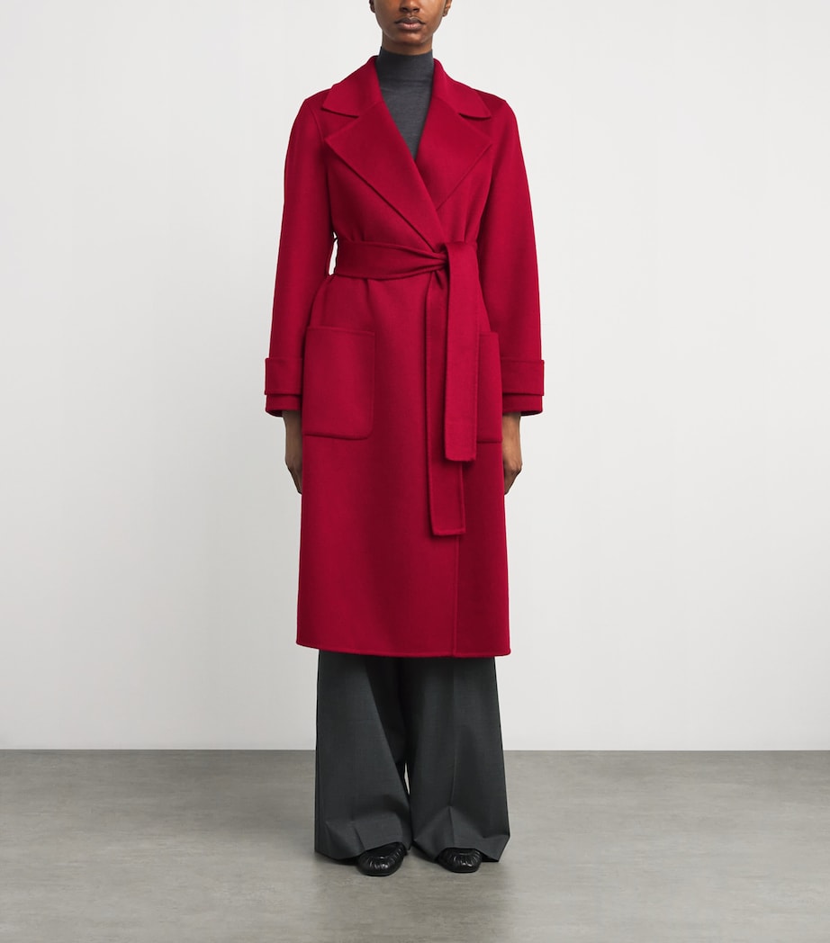 Wool-Cashmere Arline Coat RUBY Image 3