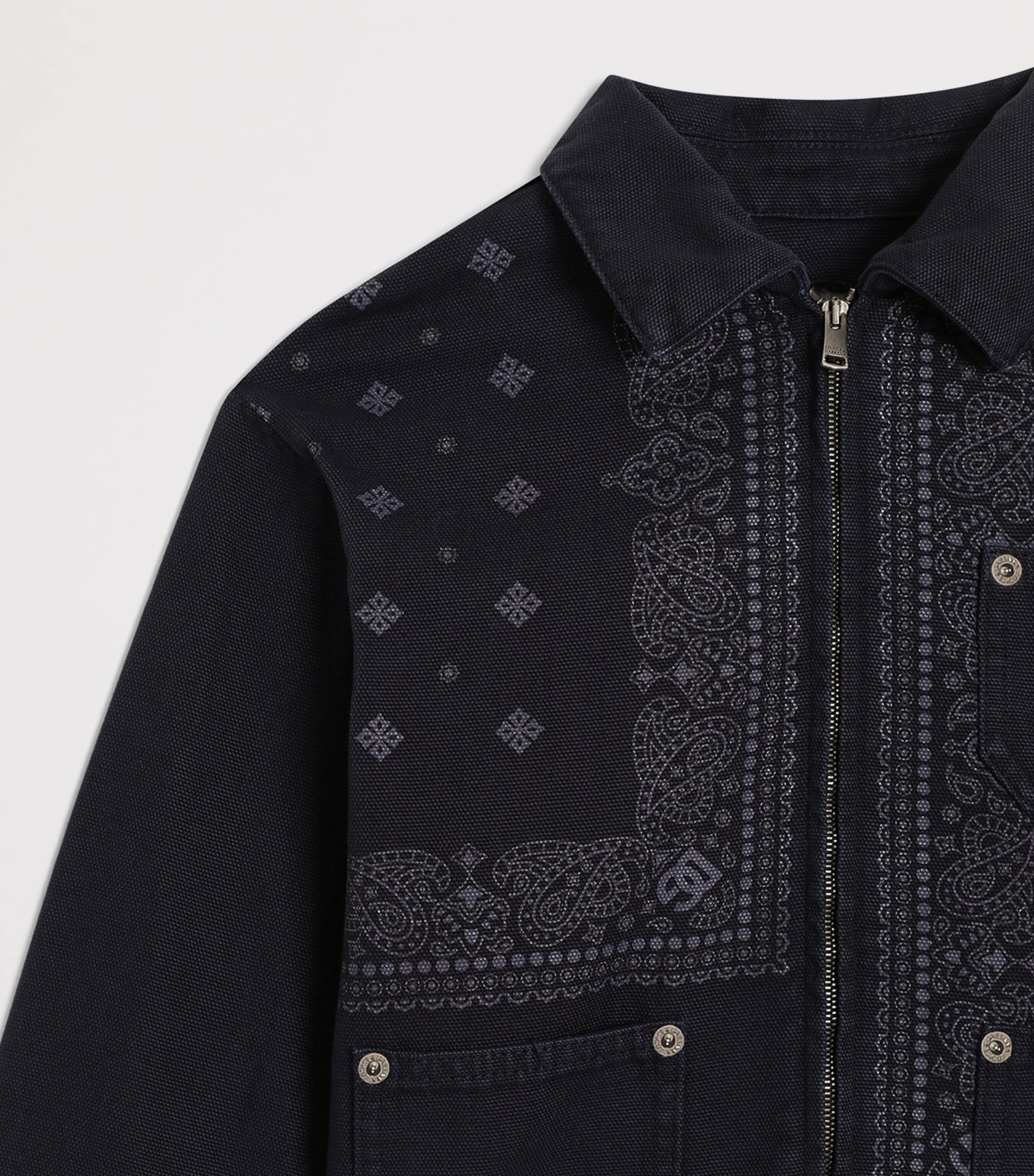 Dolce&Gabbana Kids Bandana Print Canvas Jacket — photo 5