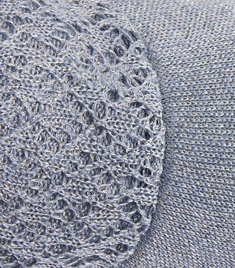 Eleventy Linen-Silk-Blend Baseball Cap Nuvola Image 4