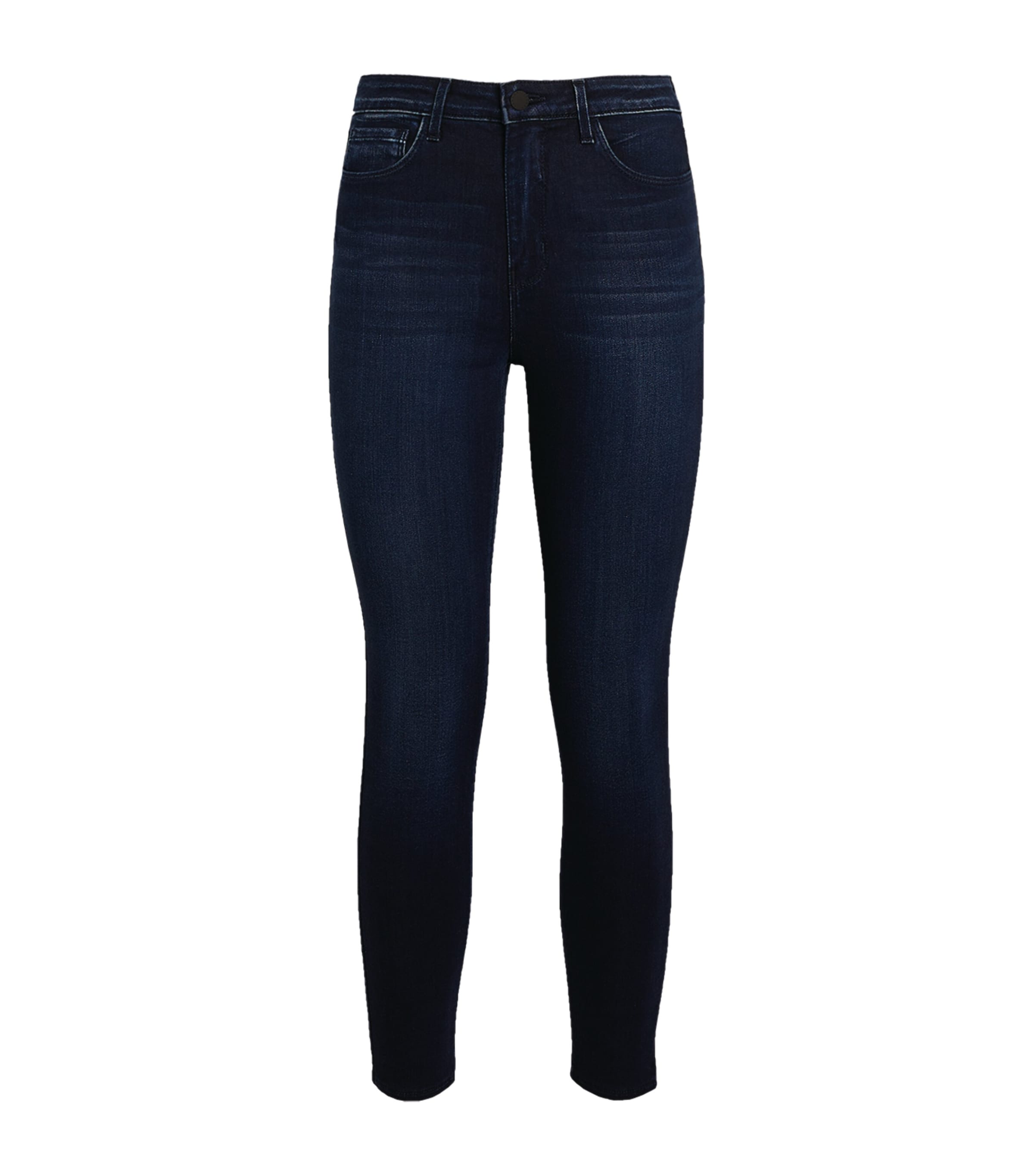 L Agence Margot High-rise Skinny Jeans In Blue