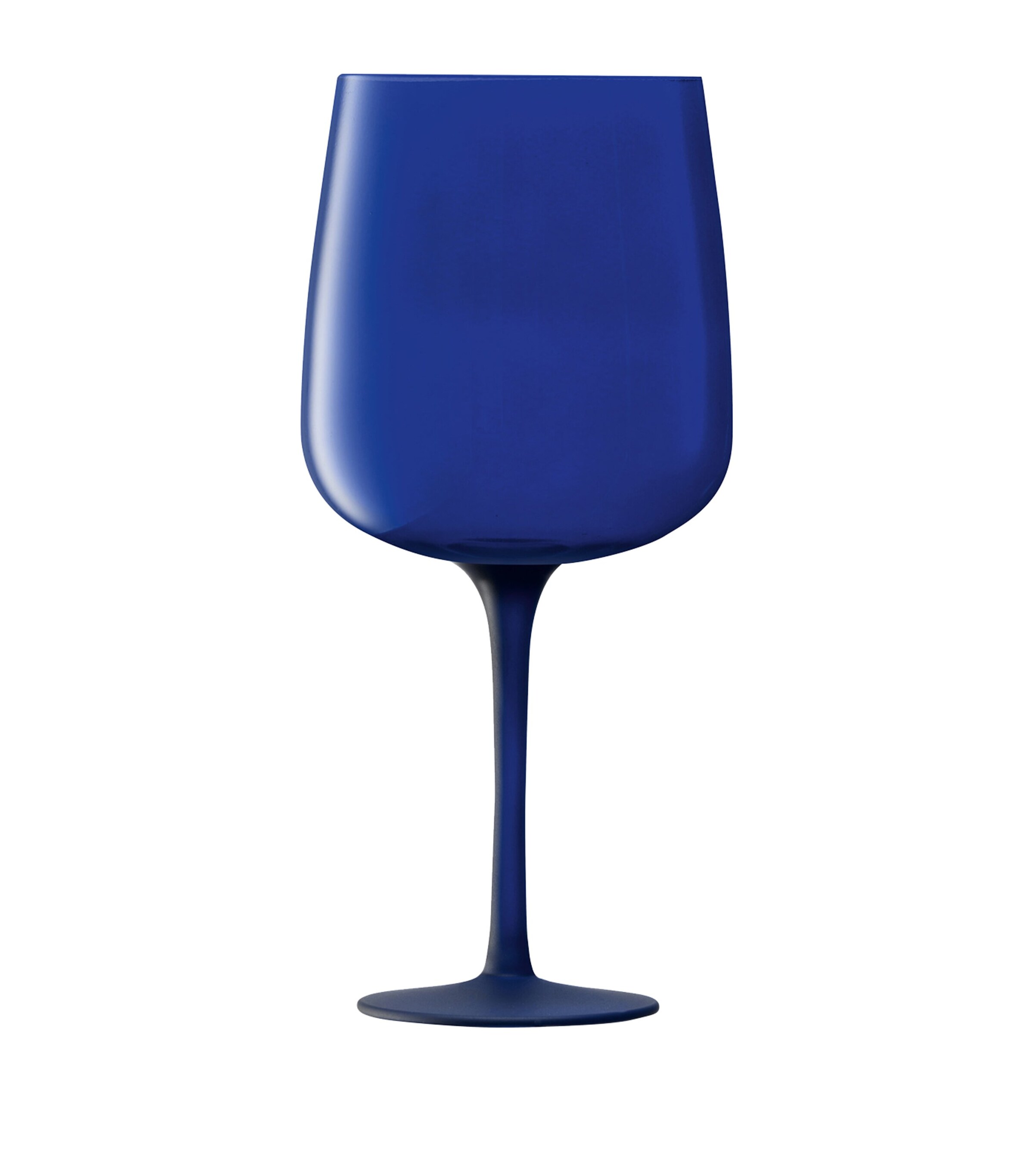 Set of 2 Arc Contrast Wine Glasses (330ml) BLUE Image 2