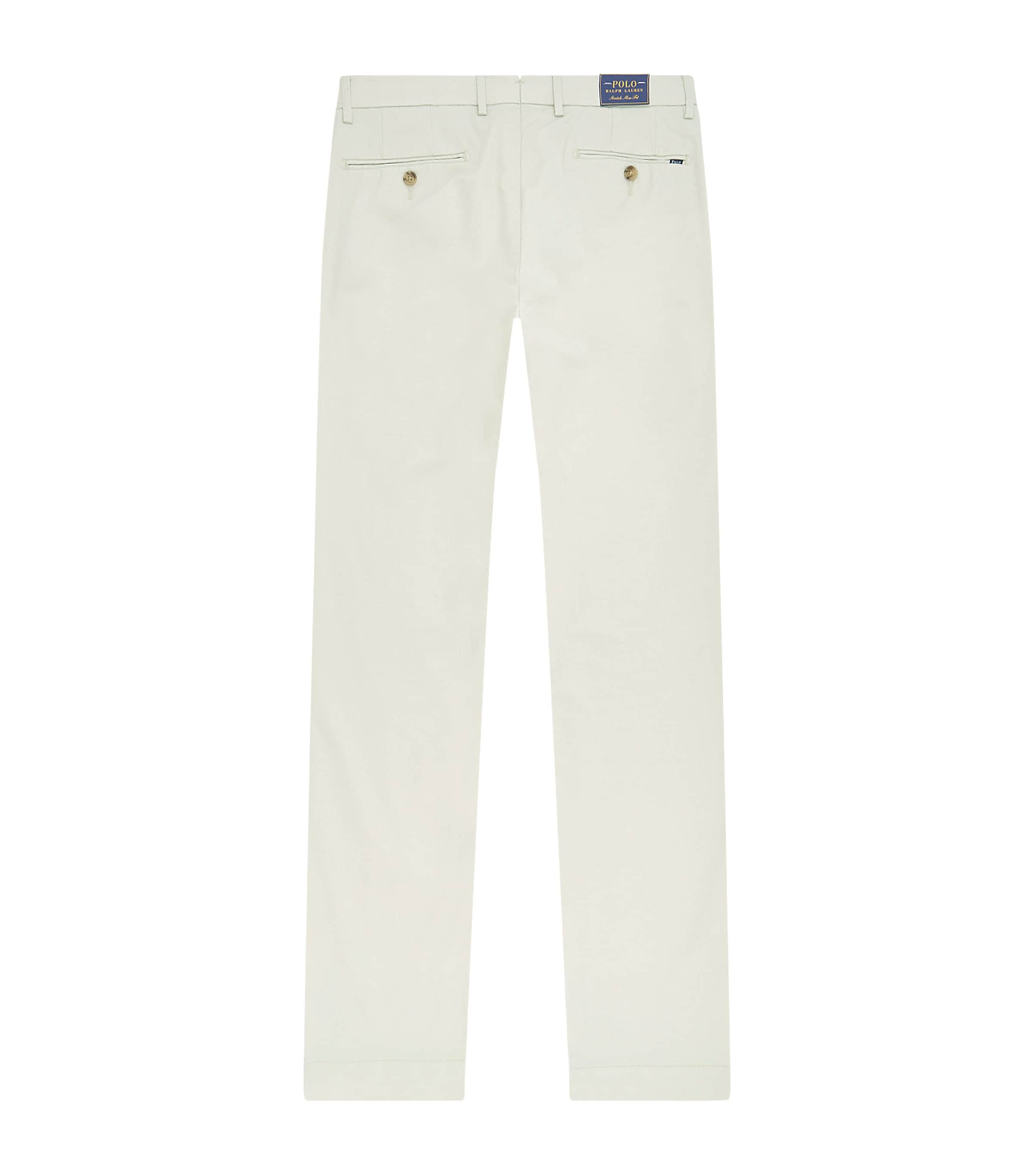 Stretch-Cotton Slim Chinos BASIC SAND Image 15