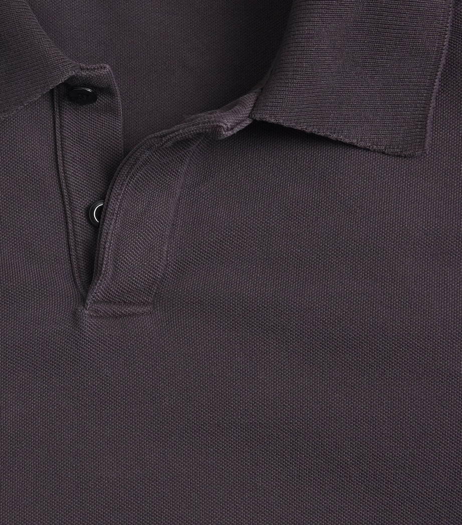 AGOLDE Mens Curren Polo Shirt Eysi Image 6