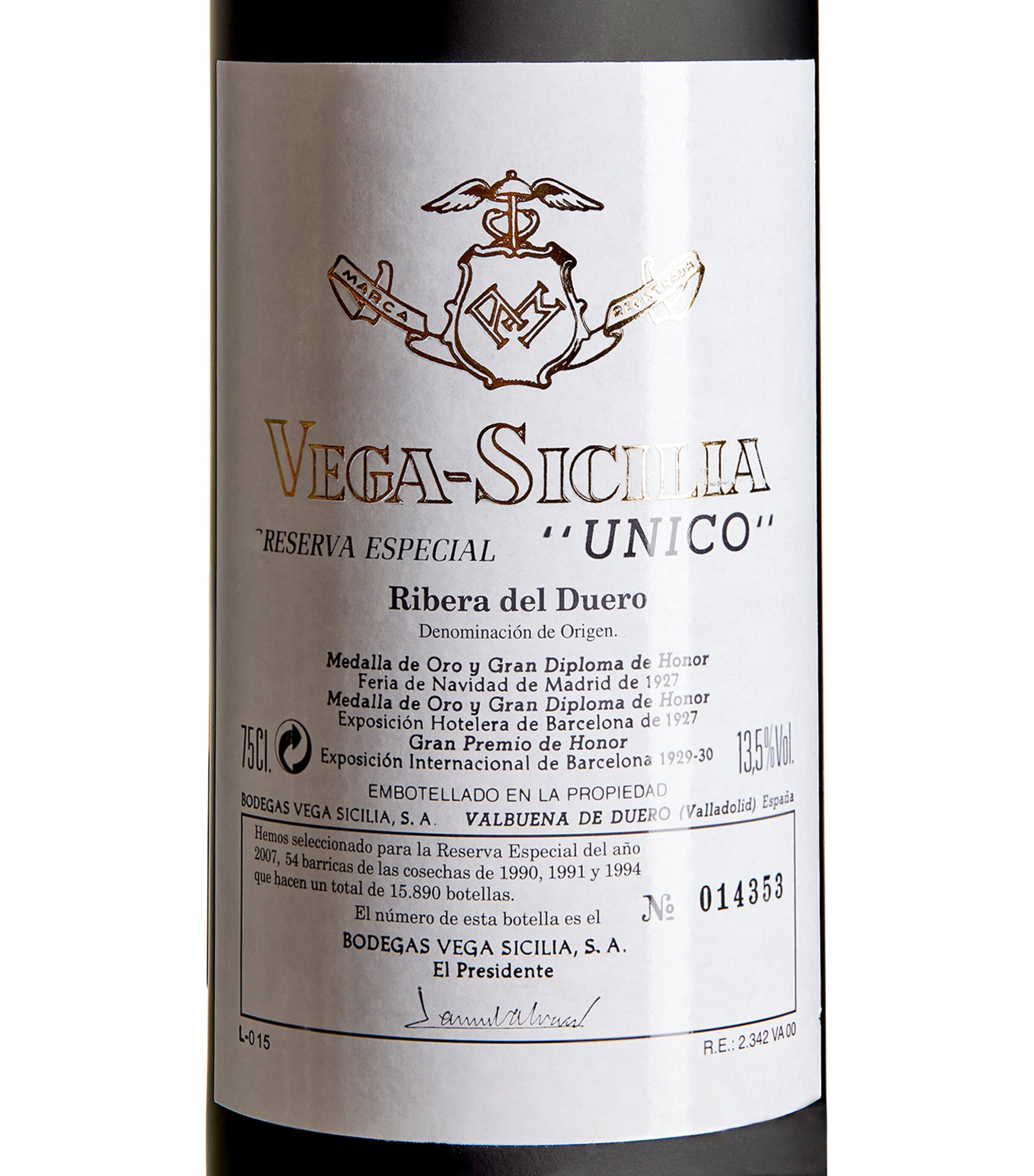 Vega Sicilia Vega Sicilia Reserva Especial Non-Vintage (75cl) - Ribera del Duero, Spain Image 2