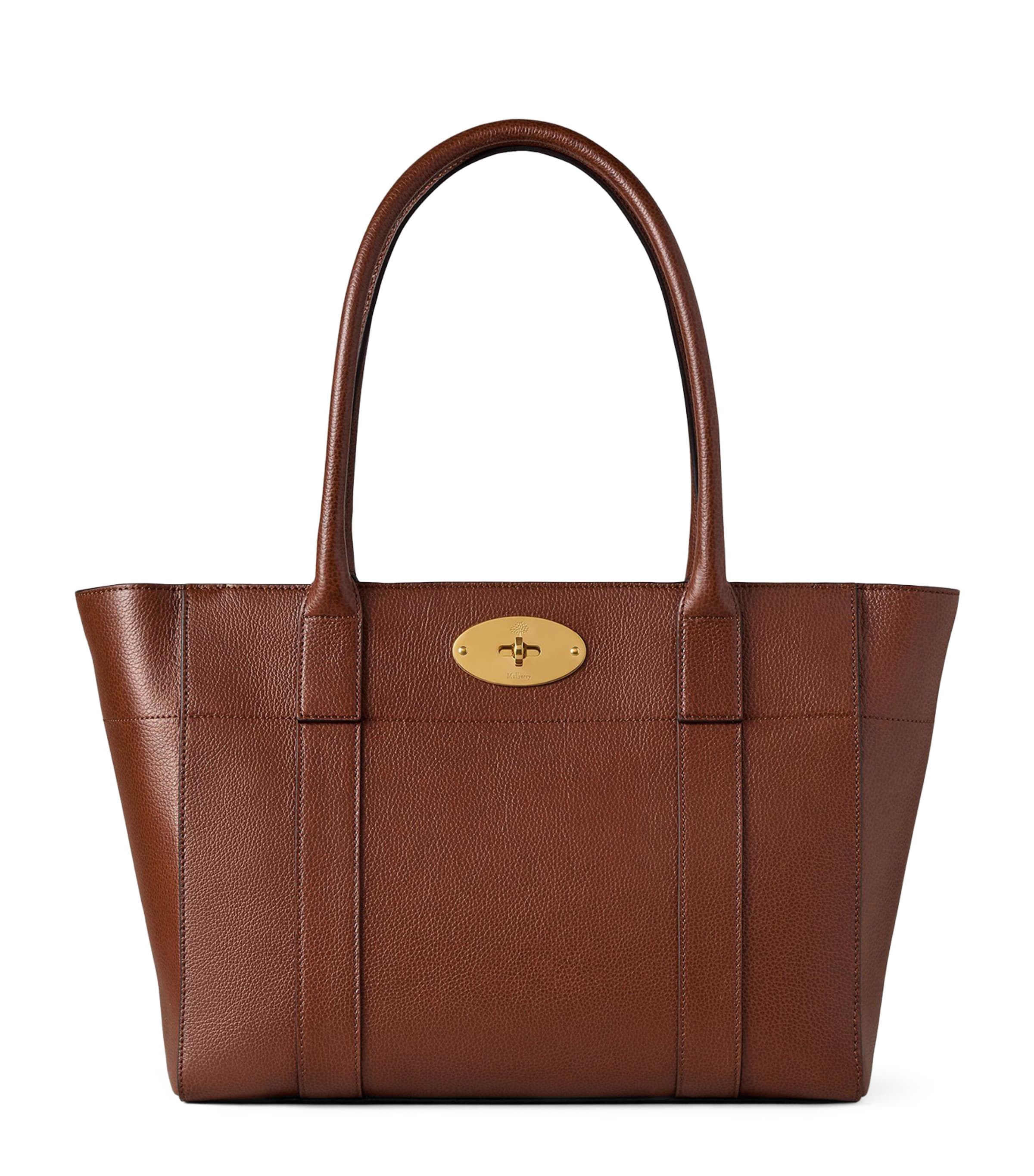 Mulberry Leather Bayswater 9 To 5 Tote Bag In Brown