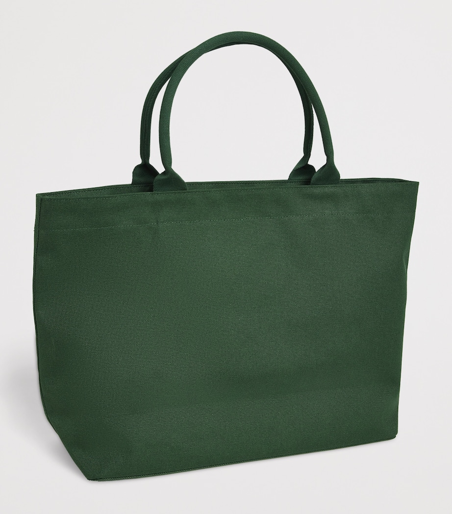 Medium Henry Bear Tote Bag GREEN Image 2