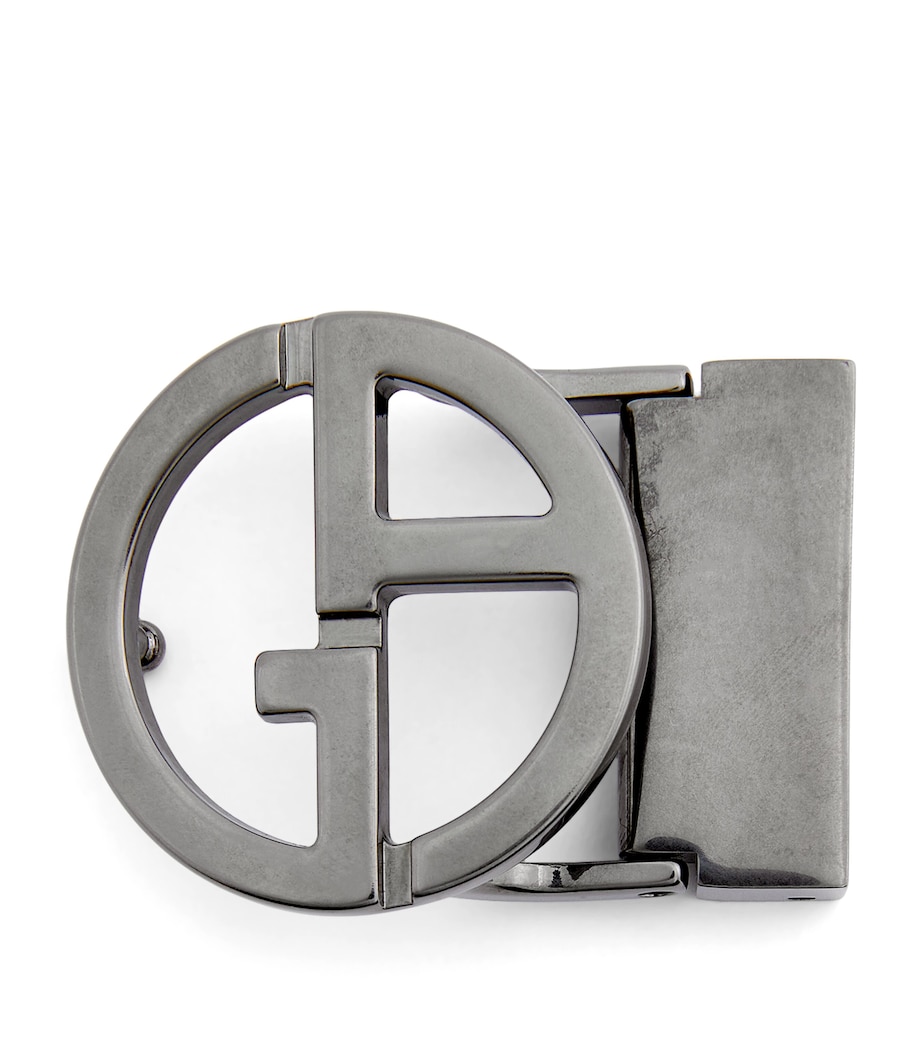 Ruthenium-Plated GA Logo Belt Buckle AGR33 Image 1