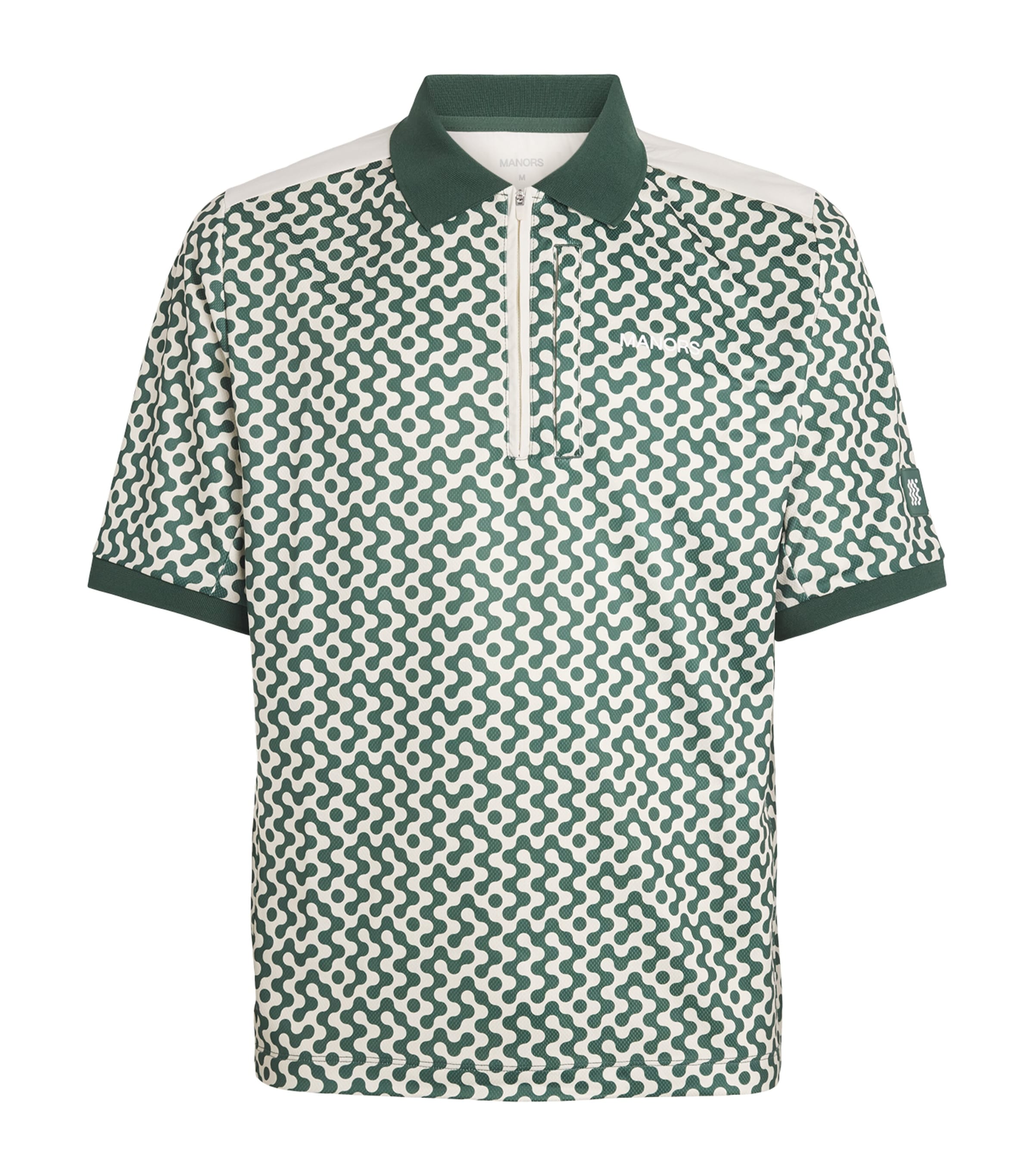 Manors Mens Eighteenth Ranger Polo Shirt Pine Green Image 1