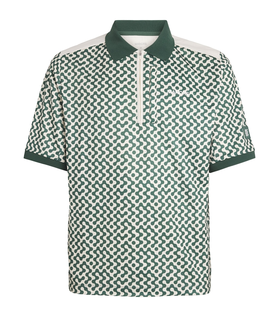 Manors Mens Eighteenth Ranger Polo Shirt Pine Green Image 1